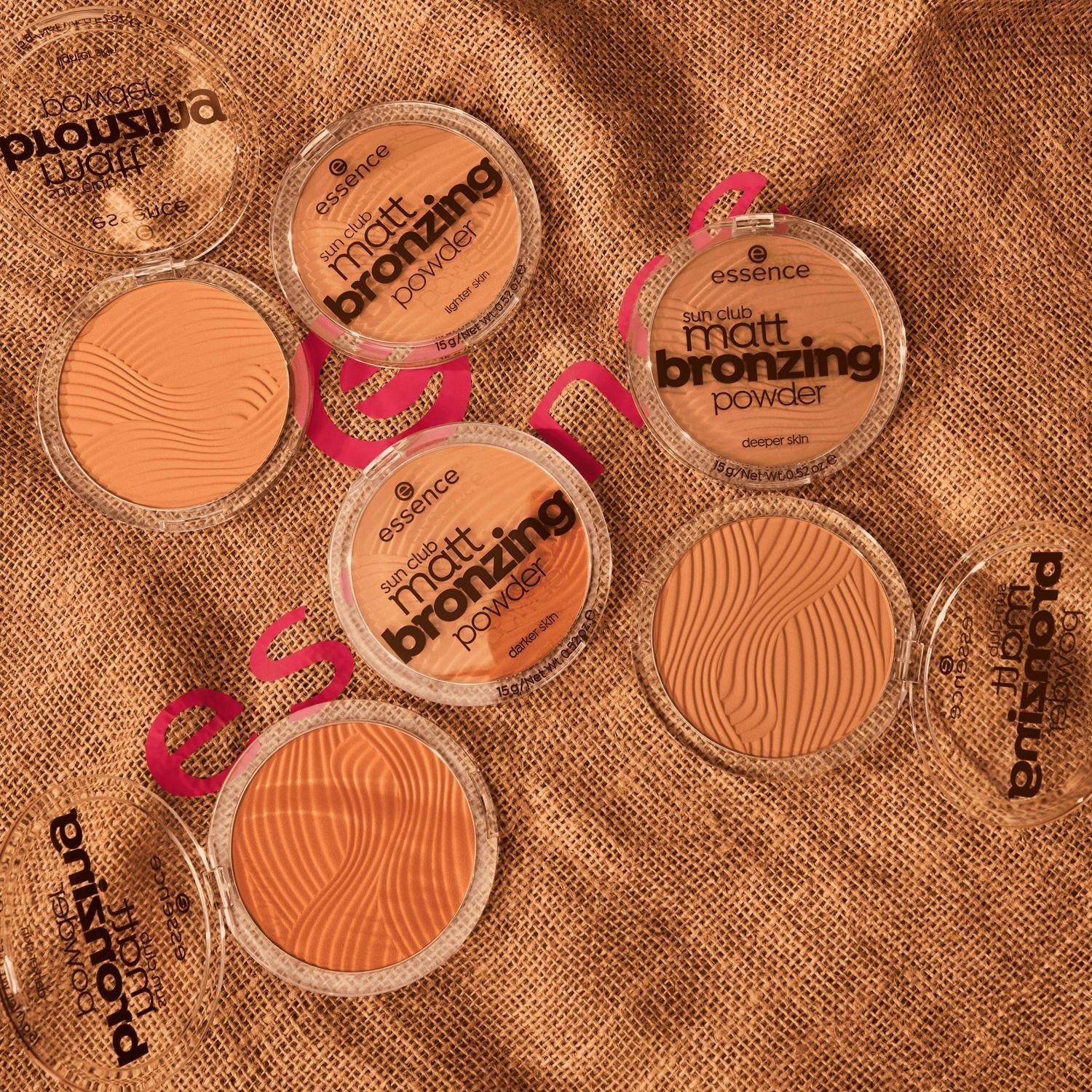 essence Sun Club Poudre Bronzante Matifiante 01 Natural 15g