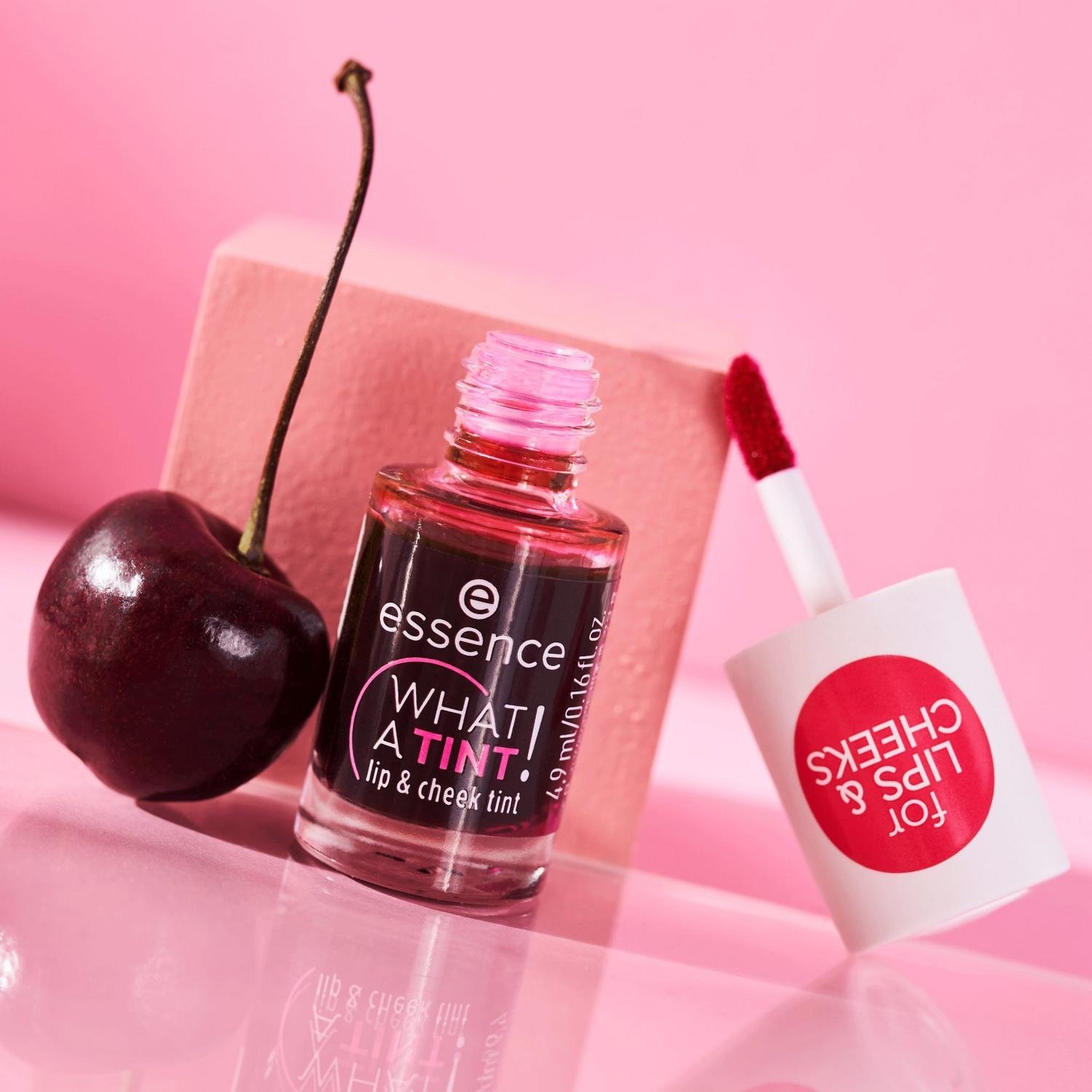 essence What a Tint! Lip & Cheek Tint 01 Kiss From a Rose 4.9ml