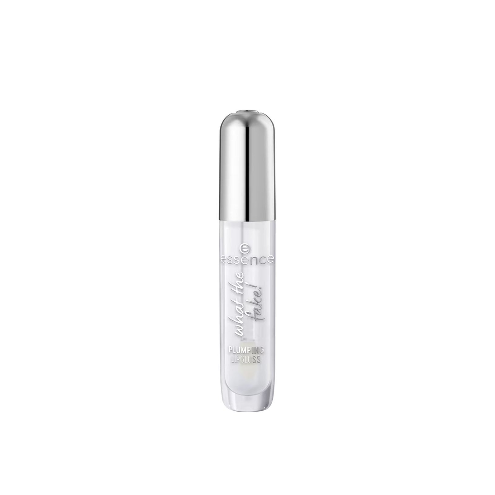essence What the Fake! Plumping Lipgloss 100 Sheer Genius 4ml