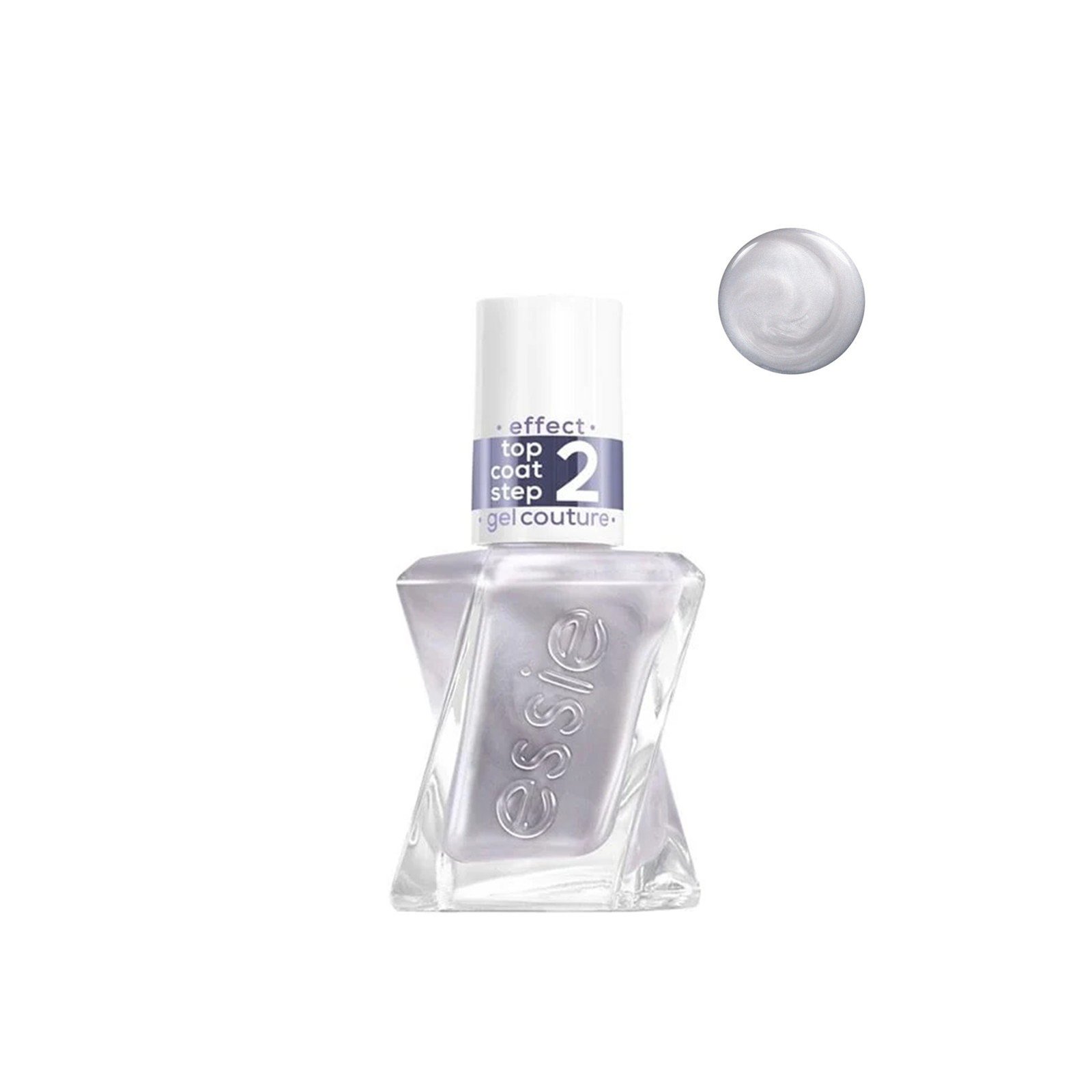 essie Gel Couture Top Coat Brilho Metálico