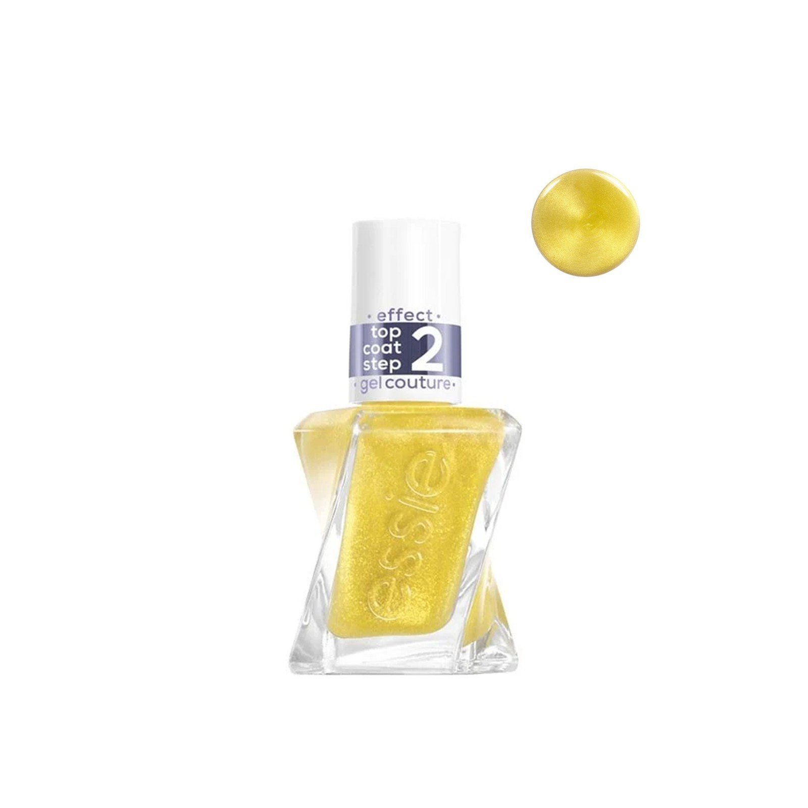 essie Gel Couture Top Coat Brilho Metálico