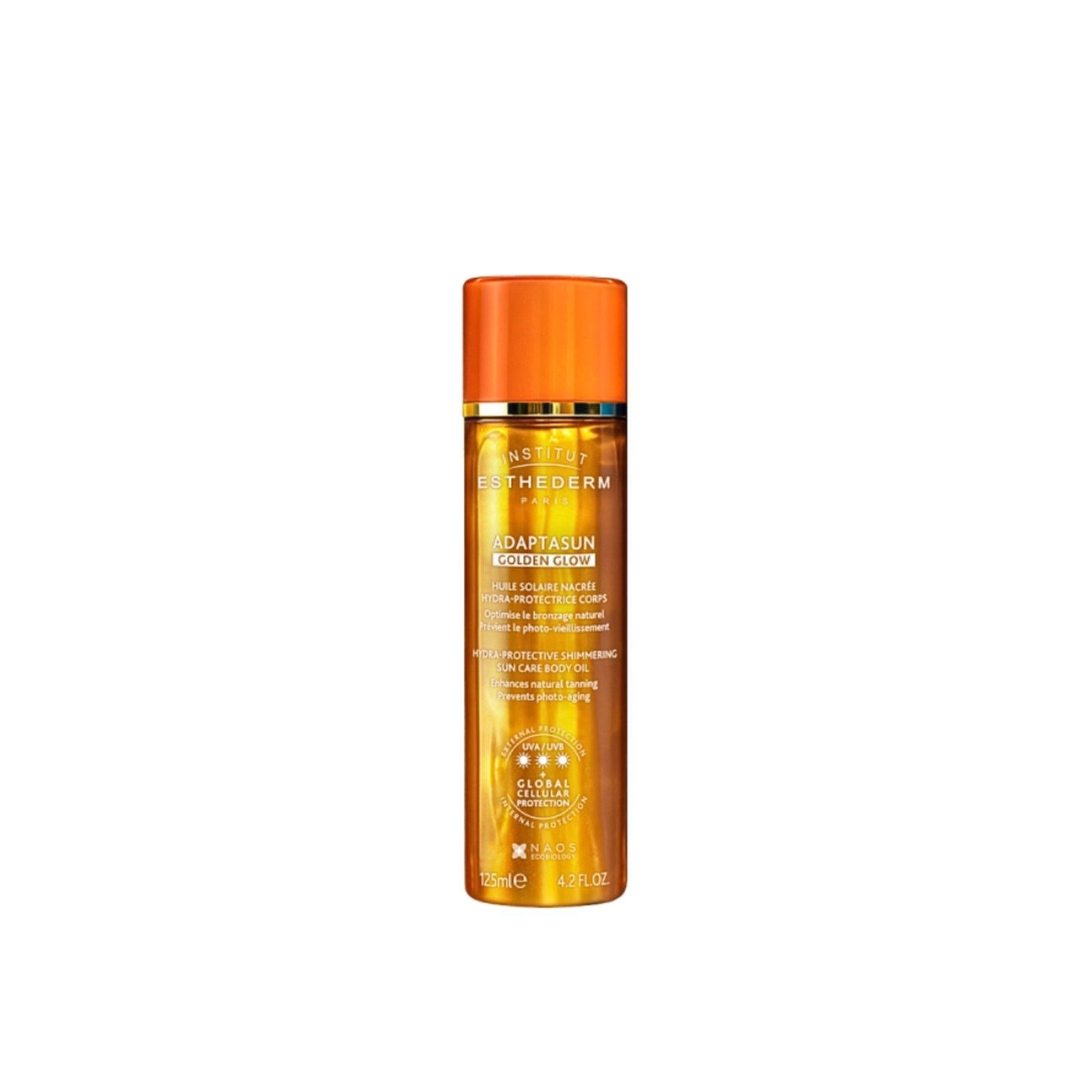 Esthederm Sun Adaptasun Huile Corps Éclat Doré 125ml