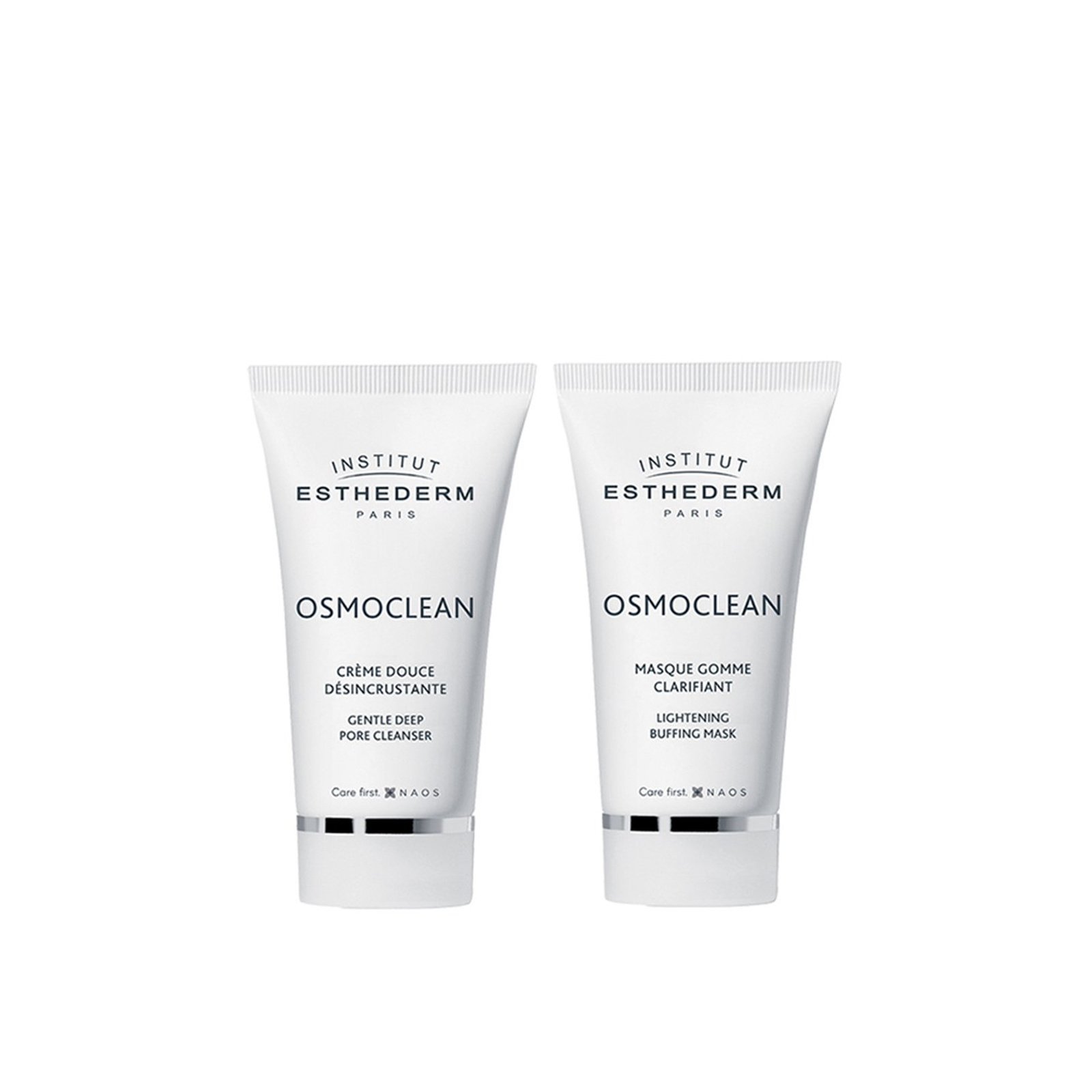 Esthederm Osmoclean Gentle Deep Pore Cleanser 75ml + Lightening Buffing Mask 75ml