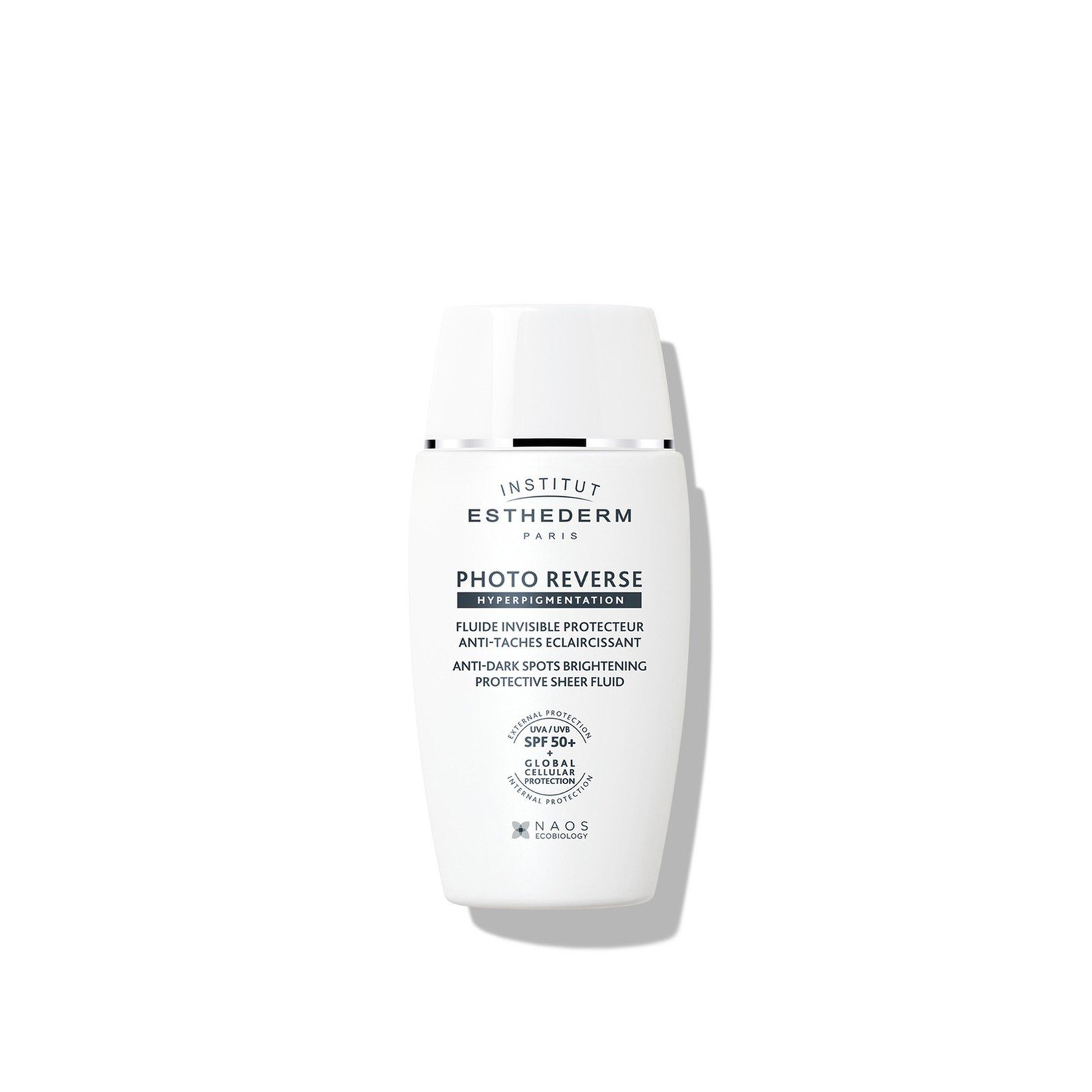 Esthederm Sun سائل رقيق واقٍ مضيء مضاد للبقع الداكنة SPF50+ 40ml