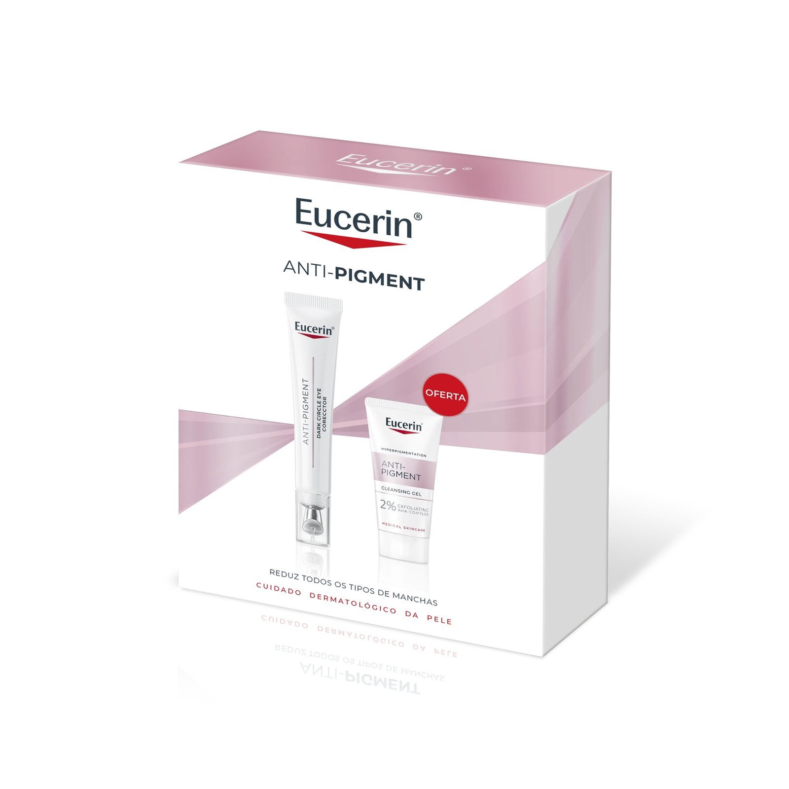 Eucerin Anti-Pigment Eye Contour Cream Dark Circles 15ml + Anti-Pigment Cleansing Gel 20ml