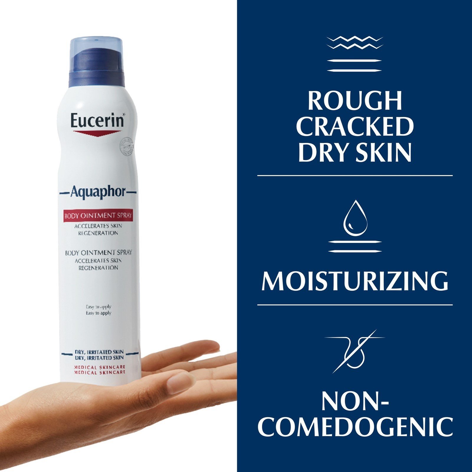 Eucerin Aquaphor Spray Pomada Corporal 250ml