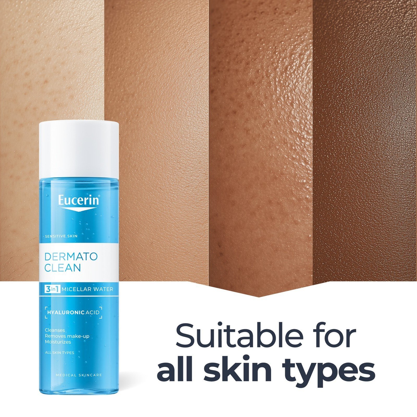 Eucerin DermatoCLEAN Agua Micelar 3 en 1 200ml