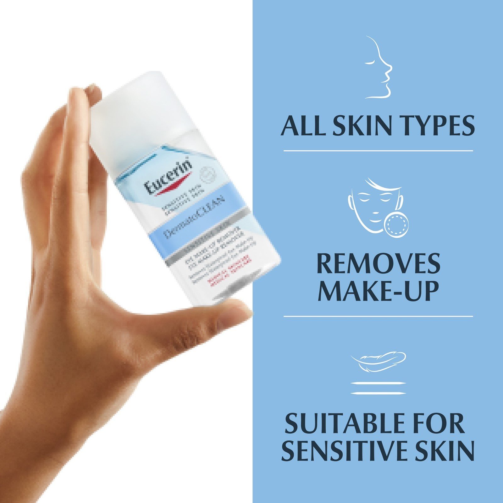 Eucerin DermatoCLEAN Eye Makeup Remover 125ml