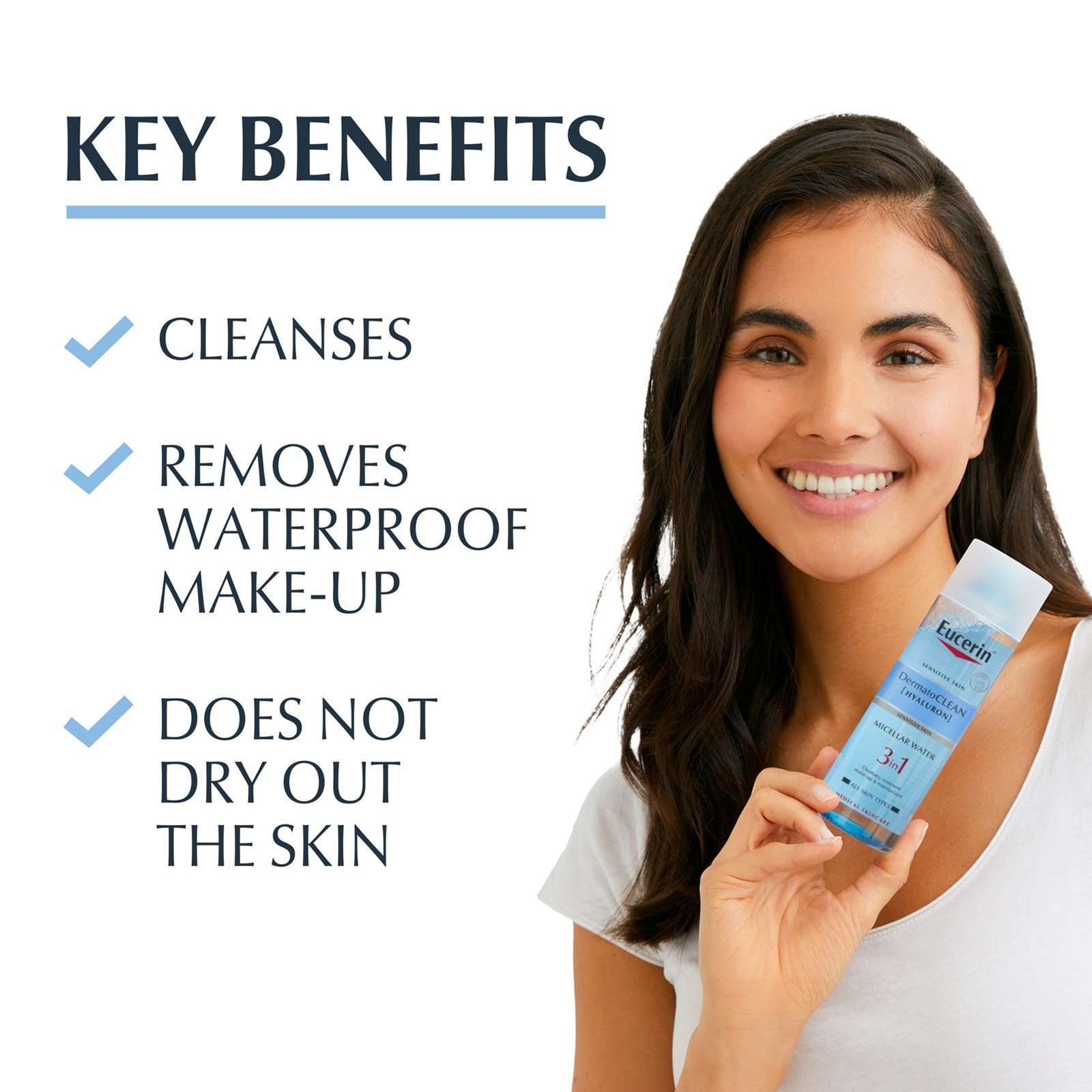 Eucerin DermatoCLEAN 3-In-1 Micellar Water 400ml