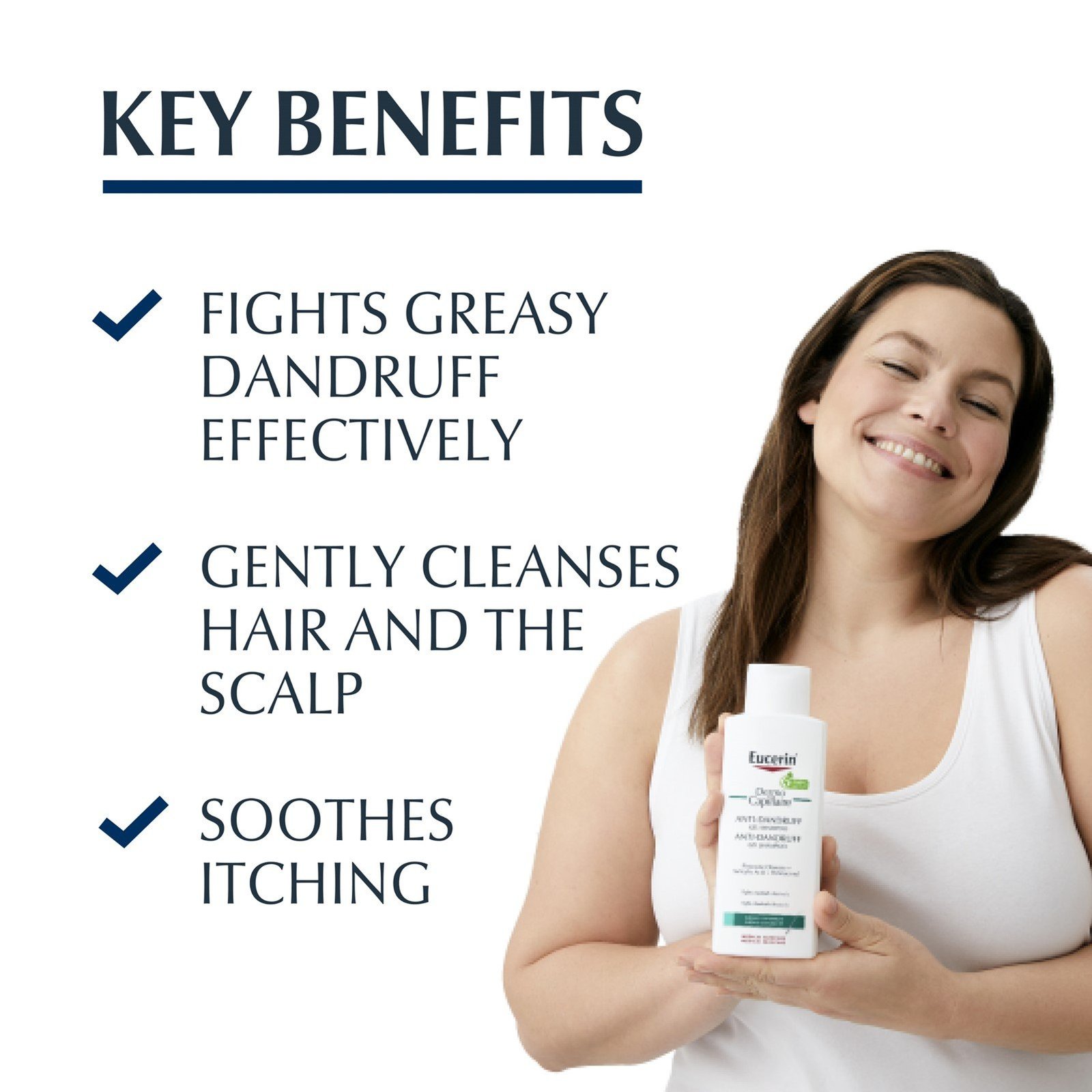 Eucerin DermoCapillaire Champú en Gel Anticaspa 250ml