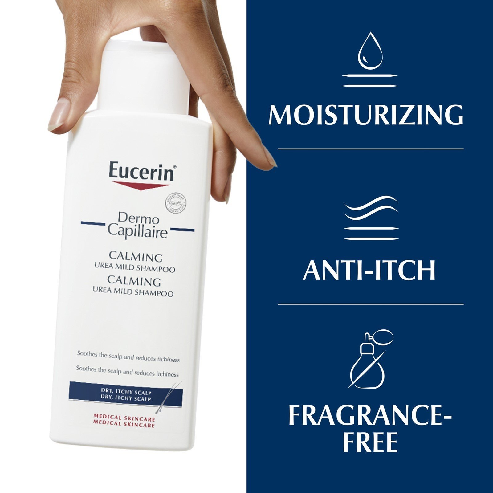 Eucerin DermoCapillaire Calming Urea Shampoo 250ml
