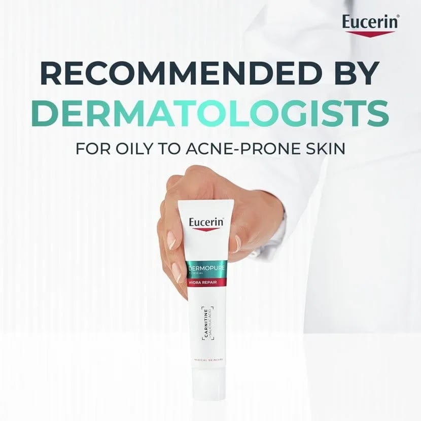 Eucerin DermoPure Clinical Hydra Repair Beruhigende Creme 40ml