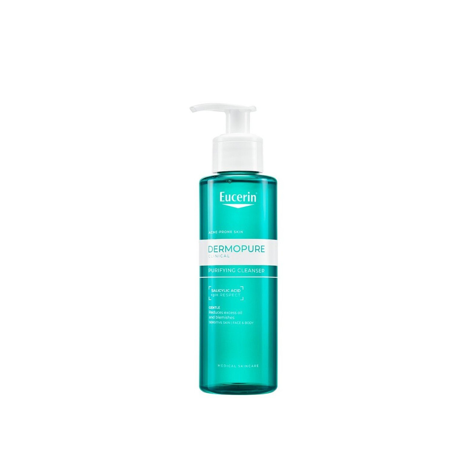 Eucerin DERMOPURE Clinical Purifying Cleansing Gel Acne-Prone Skin 200ml