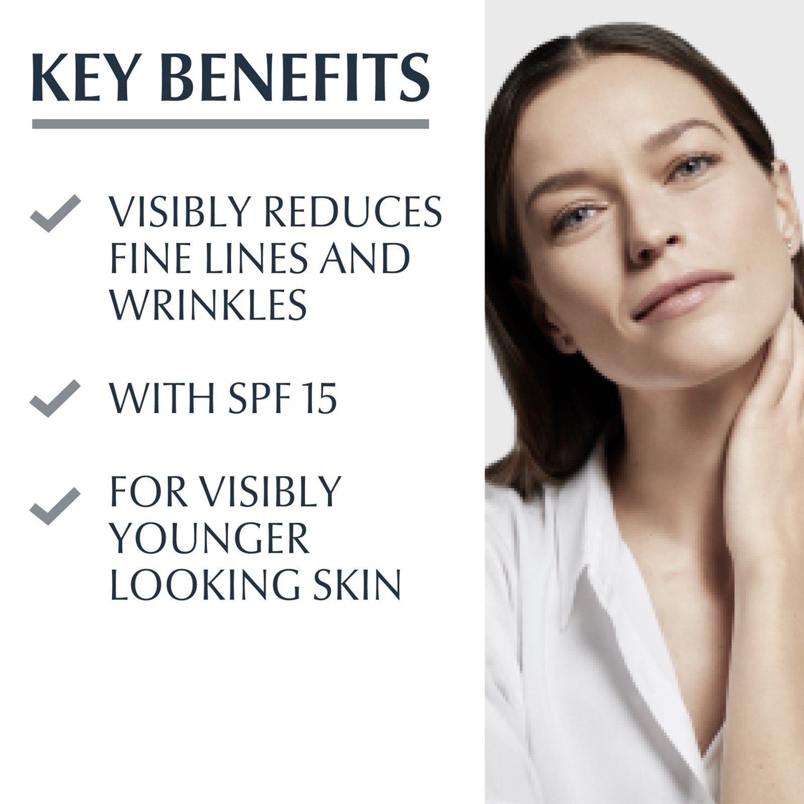 Eucerin Hyaluron-Filler 3x Effect Crème de Jour Peau Normale SPF15 50ml