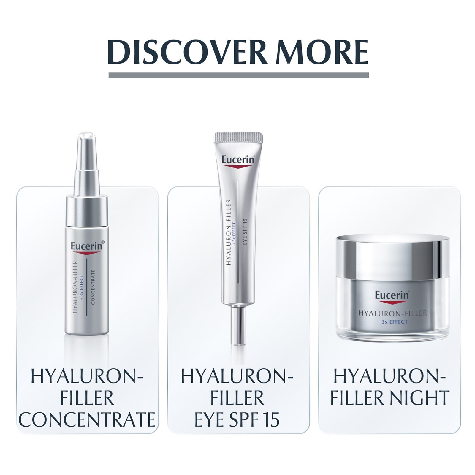 Eucerin Hyaluron-Filler 3x Effect Day Cream SPF30 Anti-Aging 50ml