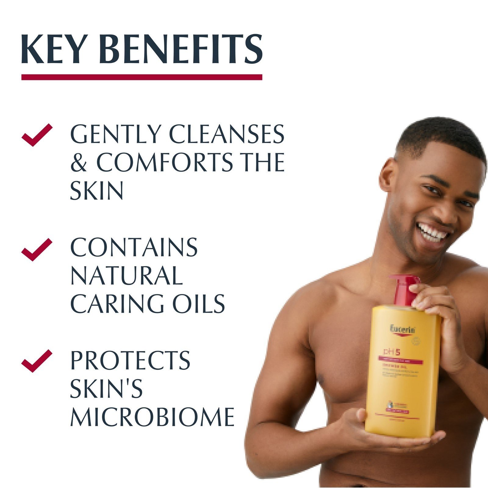 Eucerin pH5 Shower Oil Sensitive Skin 1L