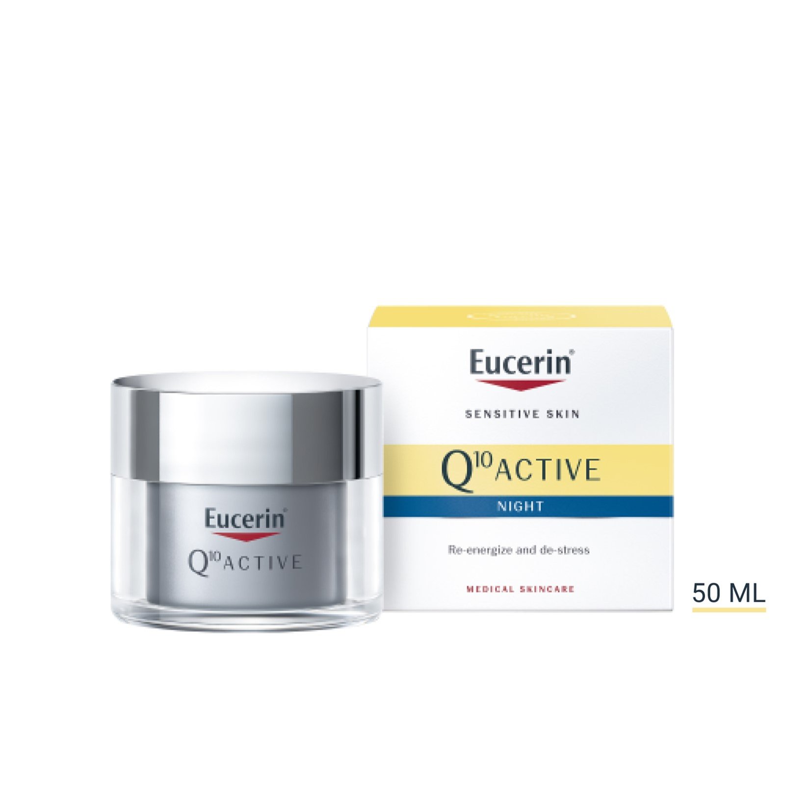 Eucerin Q10 Active Anti-Wrinkle Night Cream 50ml