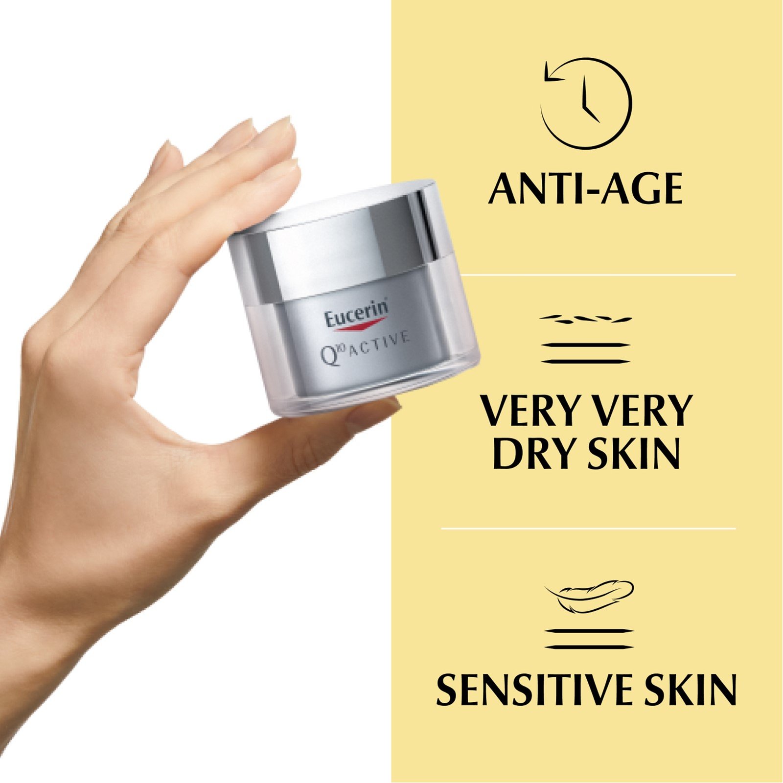 Eucerin Q10 Active Anti-Wrinkle Night Cream 50ml