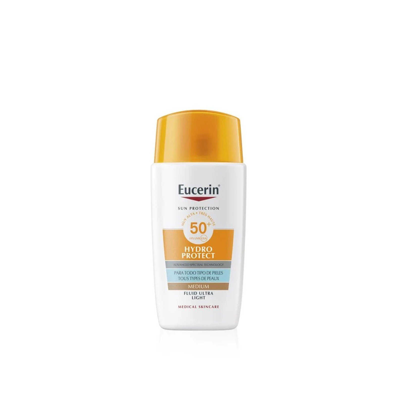 Eucerin Sun Hydro Protect Ultra-Light Fluid Tinted Sunscreen SPF50+