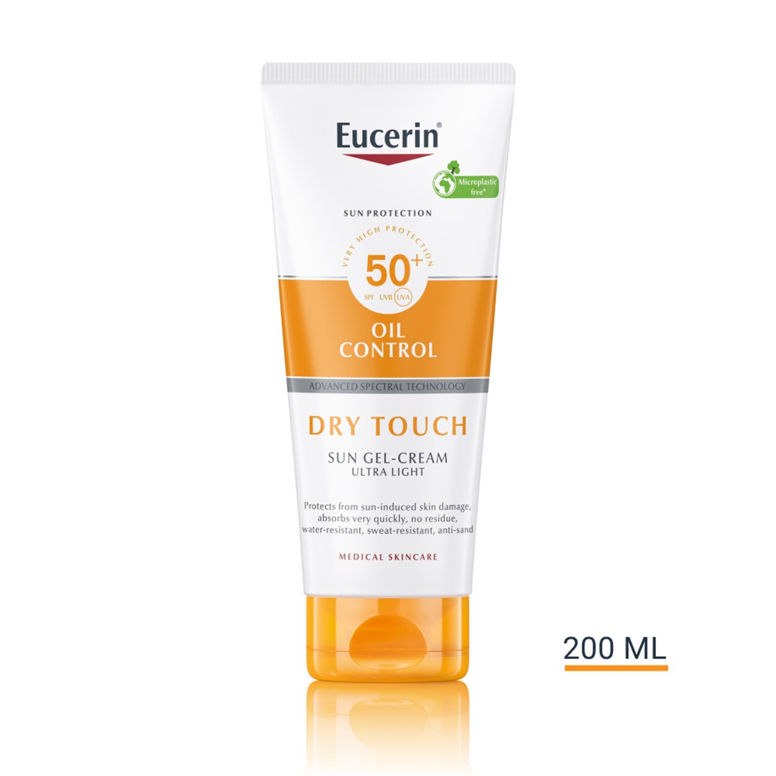 Eucerin Sun Oil Control Gel-Crema Solar Toque Seco SPF50+ Protector Solar 200ml