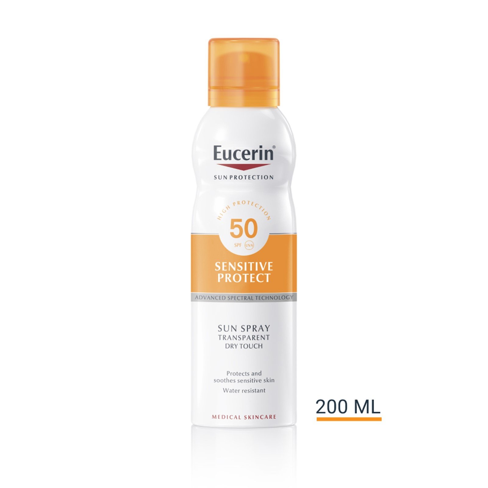 Eucerin Sun Oil Control Spray Dry Touch Transparentes Sonnenschutzspray SPF50 200ml
