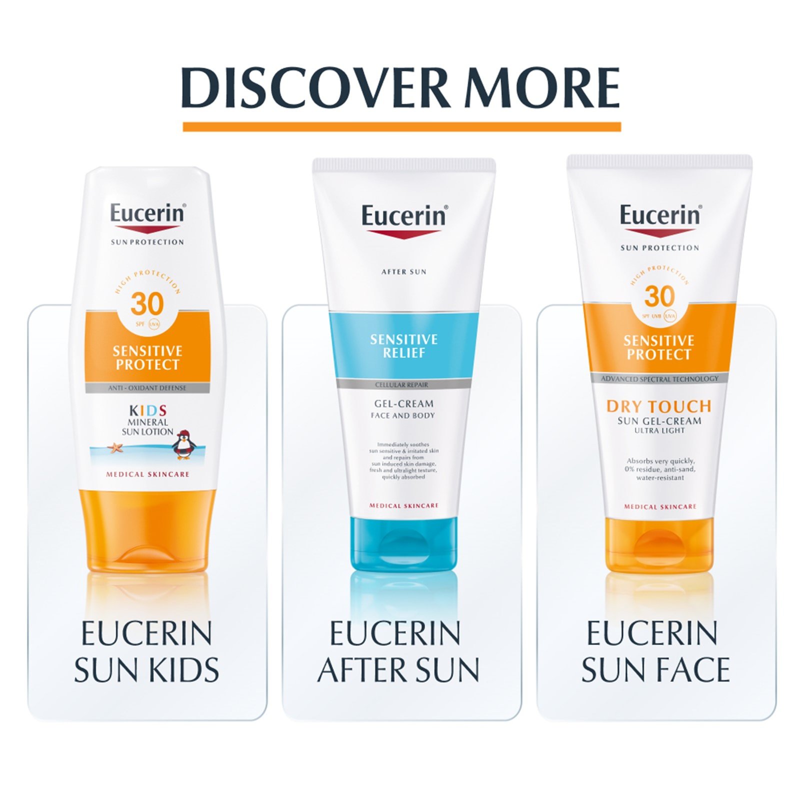 Eucerin Sun Oil Control Spray Dry Touch Transparentes Sonnenschutzspray SPF50 200ml