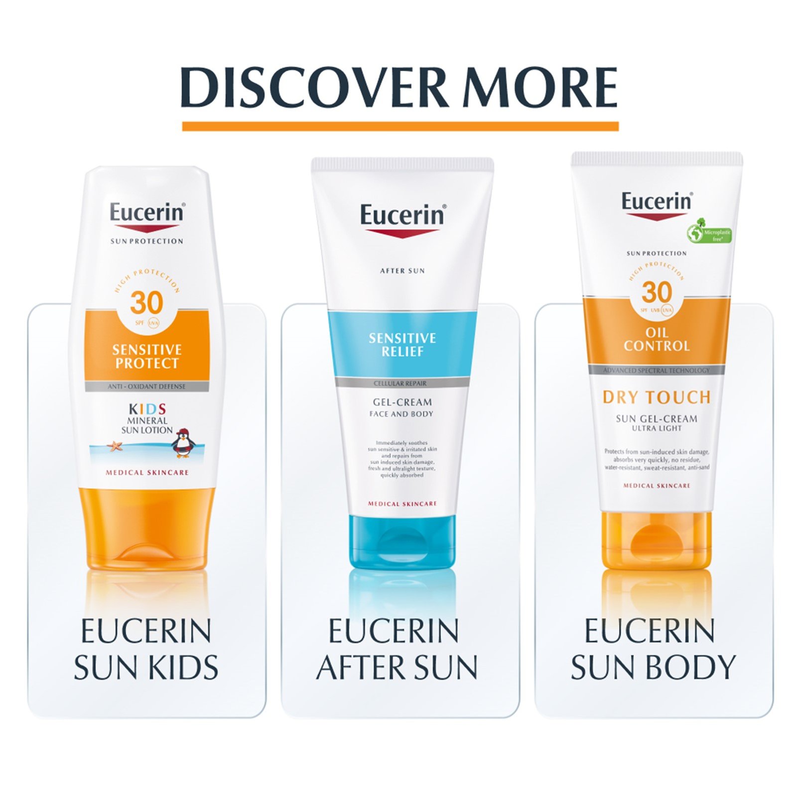 Eucerin Sun Sensitive Protect Sun Spray Sunscreen SPF50+ 200ml