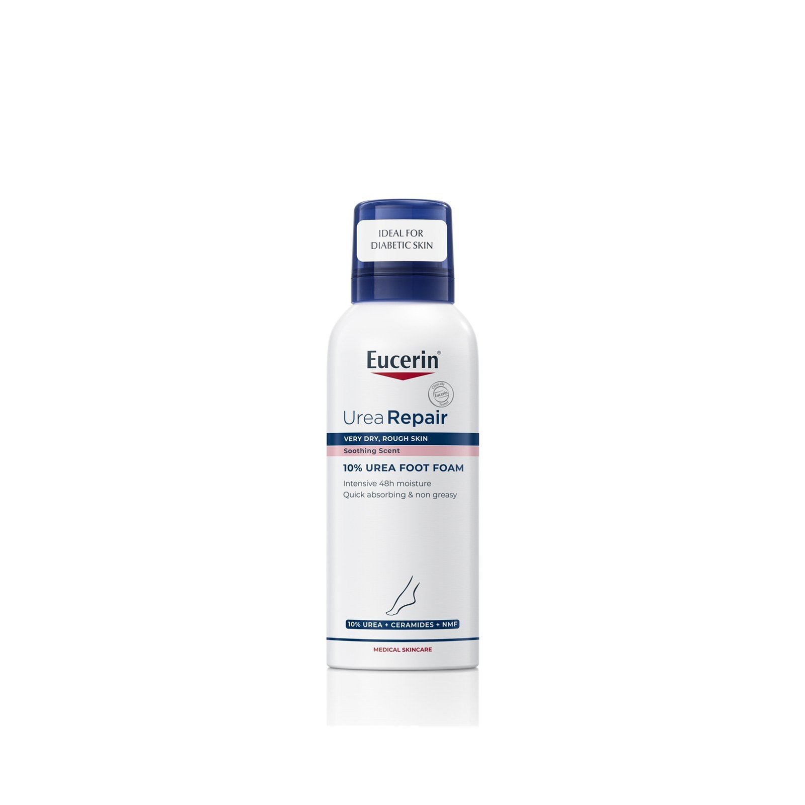 Eucerin UreaRepair Plus 10% Urea Foot Foam 150ml (5.07floz)