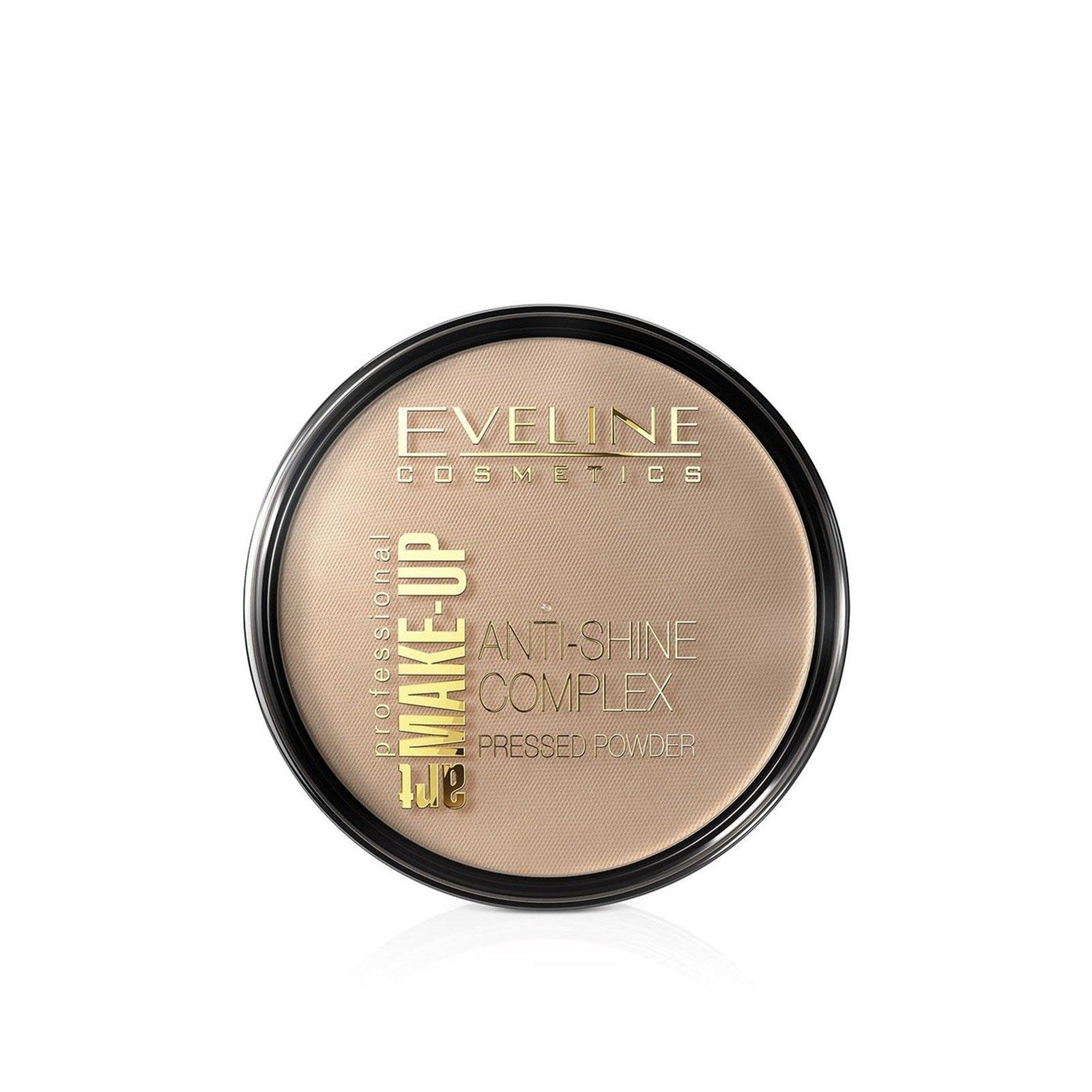 Eveline Cosmetics Art Makeup Anti-Shine Complex Pressed Powder 35 Golden Beige 14g