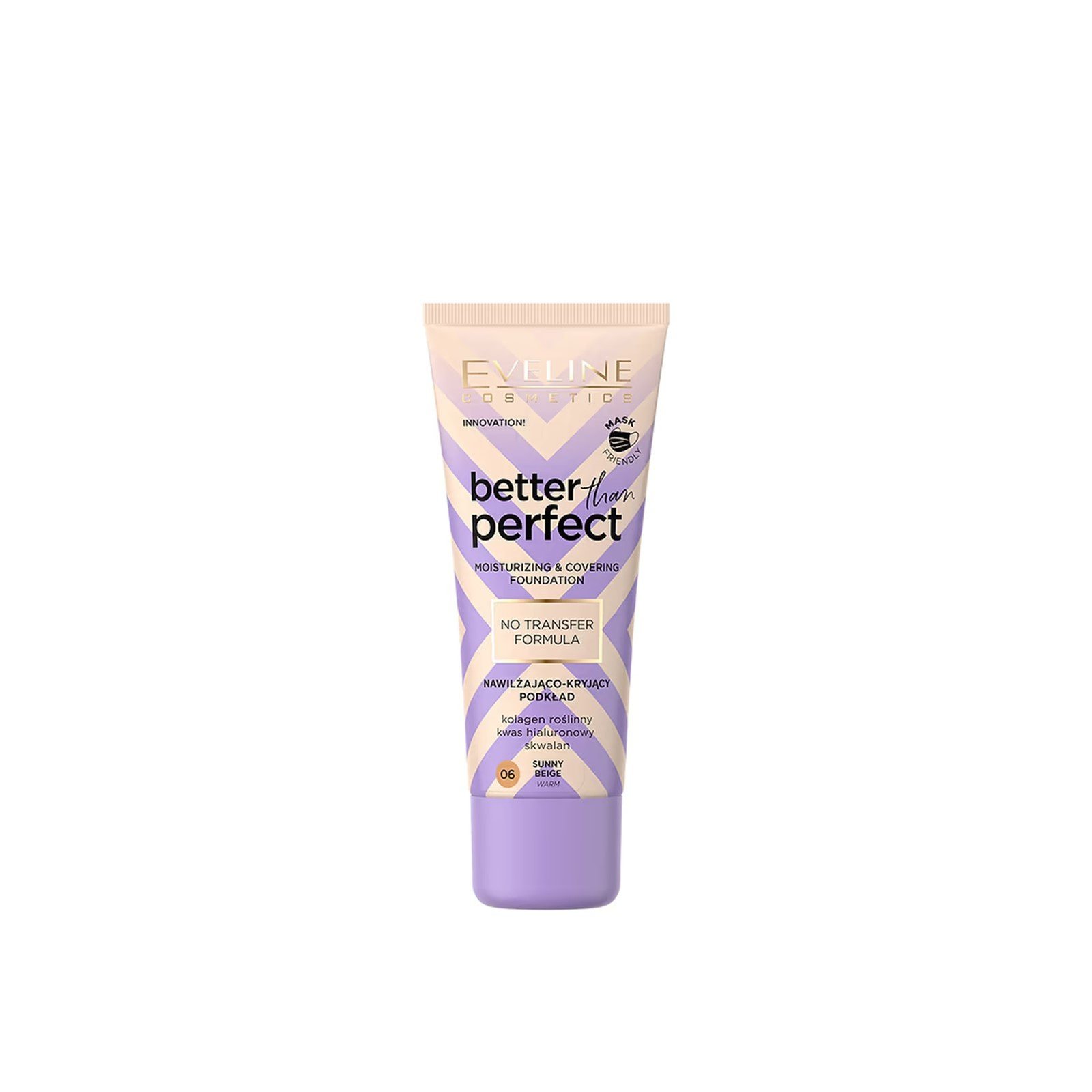 Eveline Cosmetics Better Than Perfect Moisturizing & Covering Foundation 06 Sunny Beige 30ml
