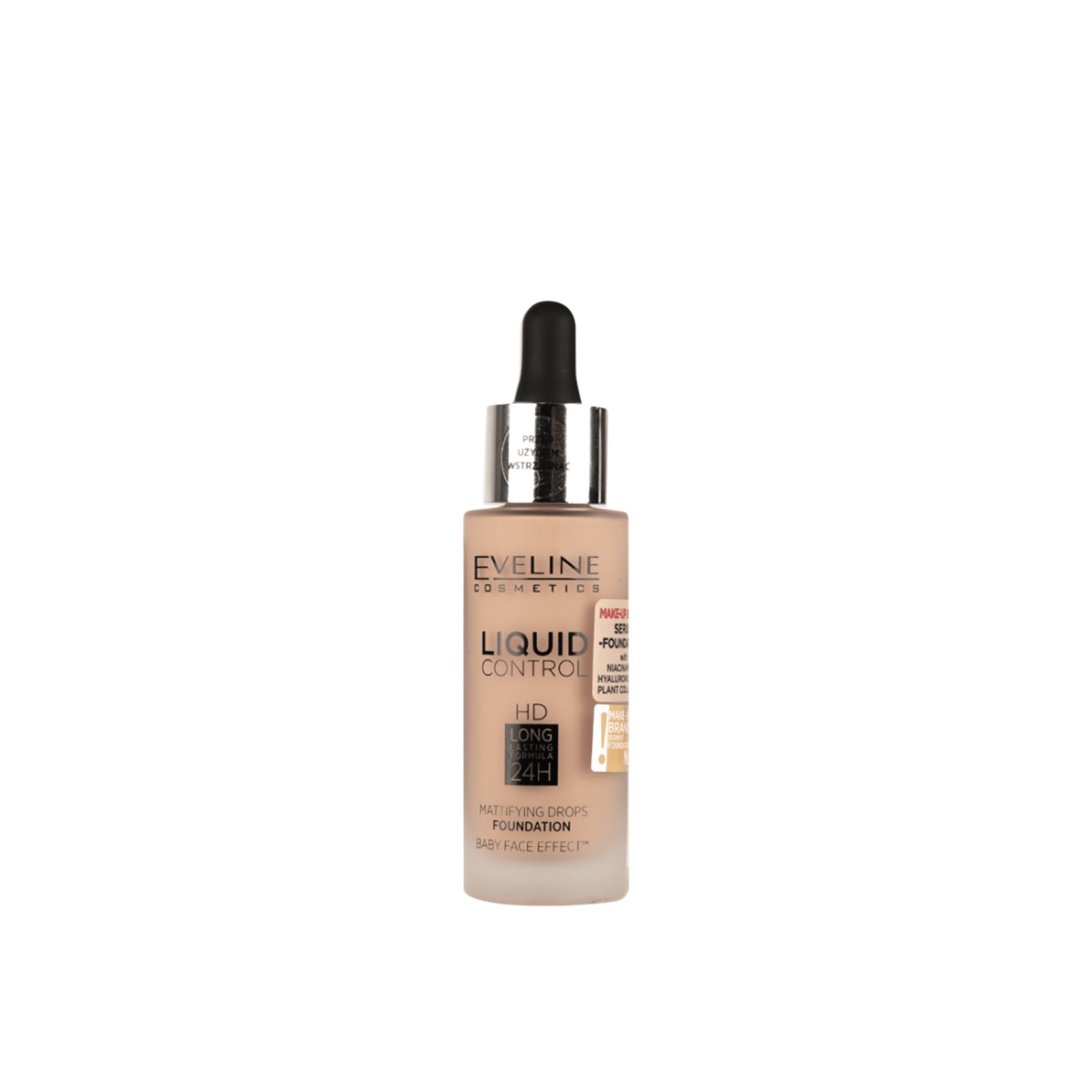 Eveline Cosmetics Liquid Control HD 24h Mattifying Drops Foundation