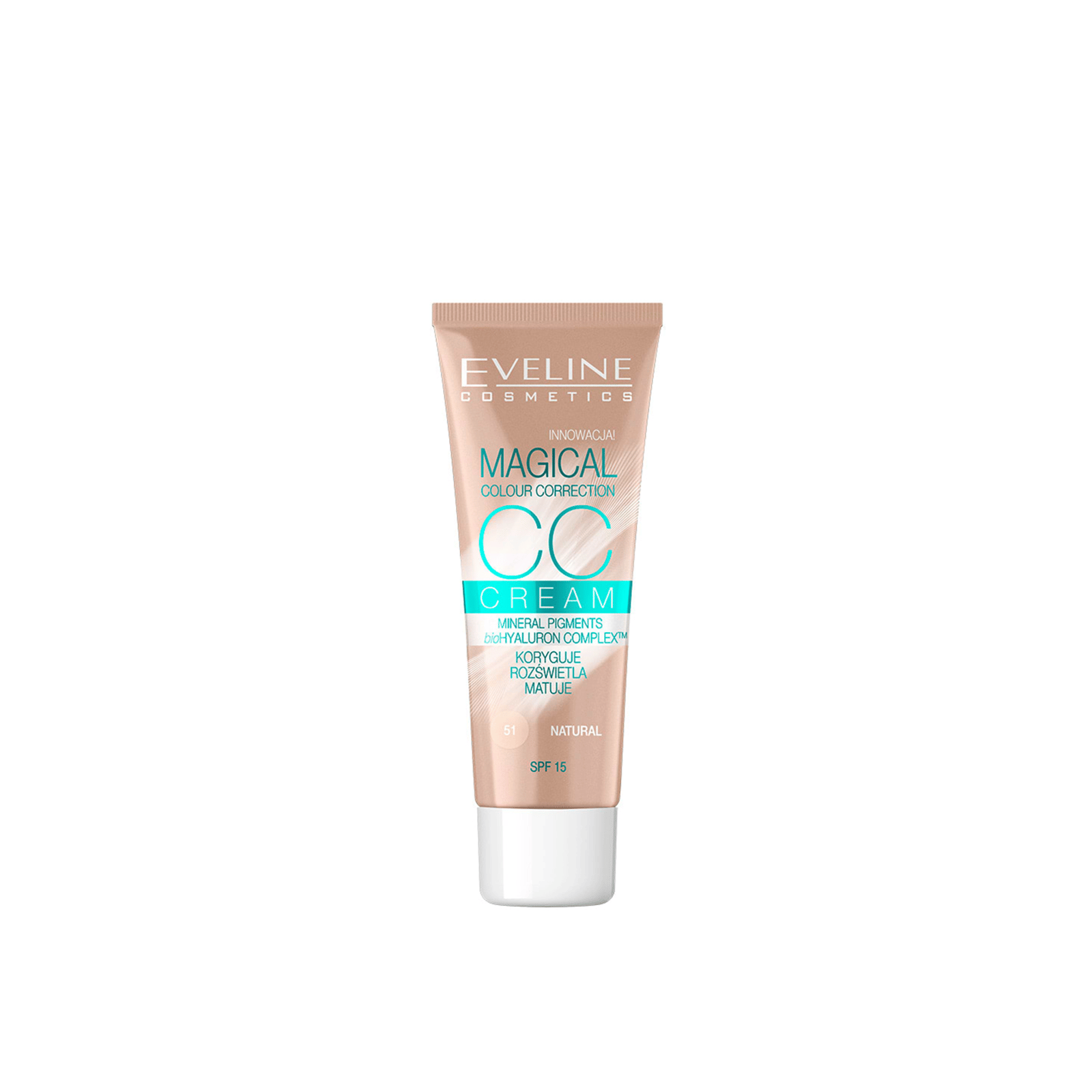 Eveline Cosmetics Magical Color Correction CC Cream SPF15 51 Natural 30ml (1.06floz)