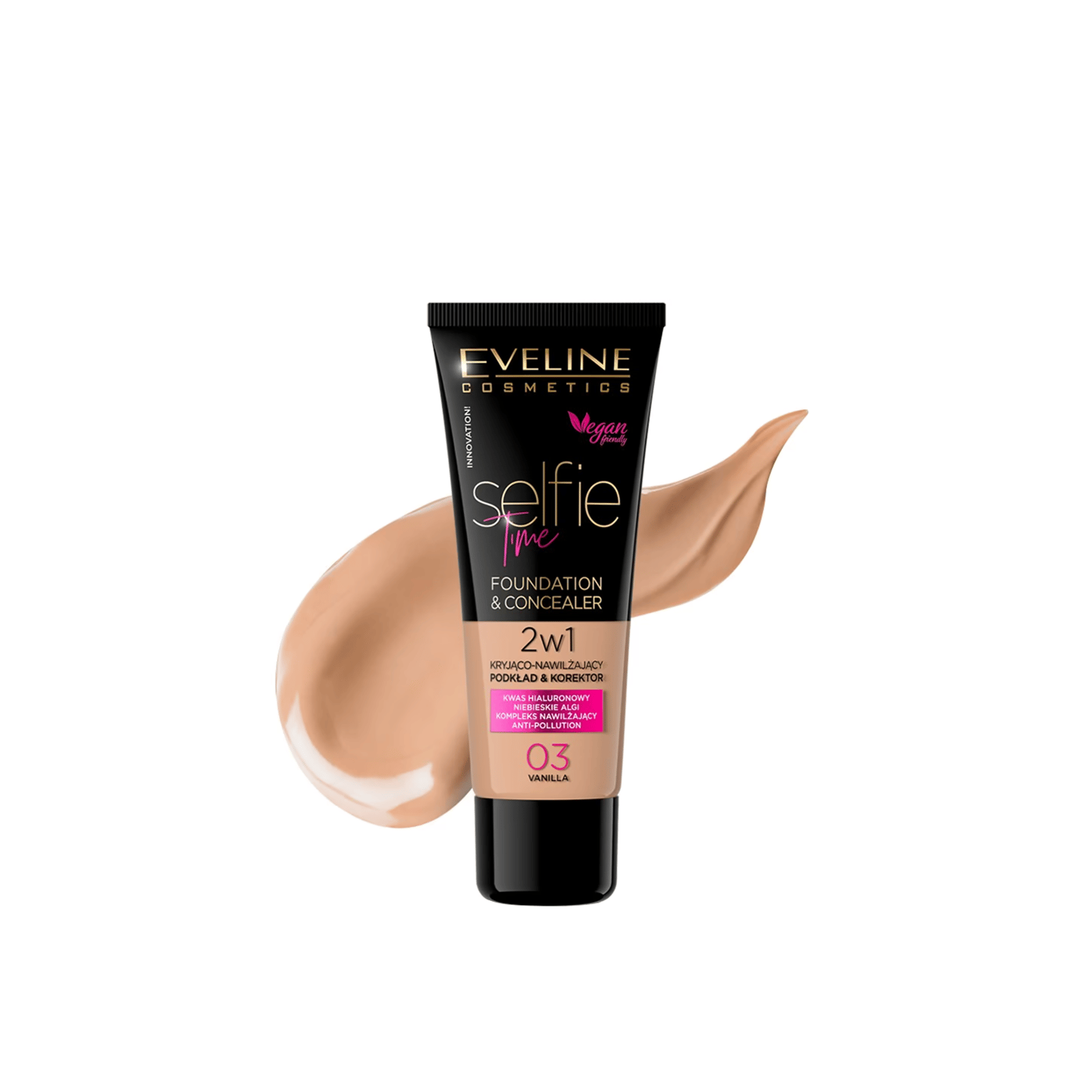 Eveline Cosmetics Selfie Time 2-In-1 Foundation & Concealer