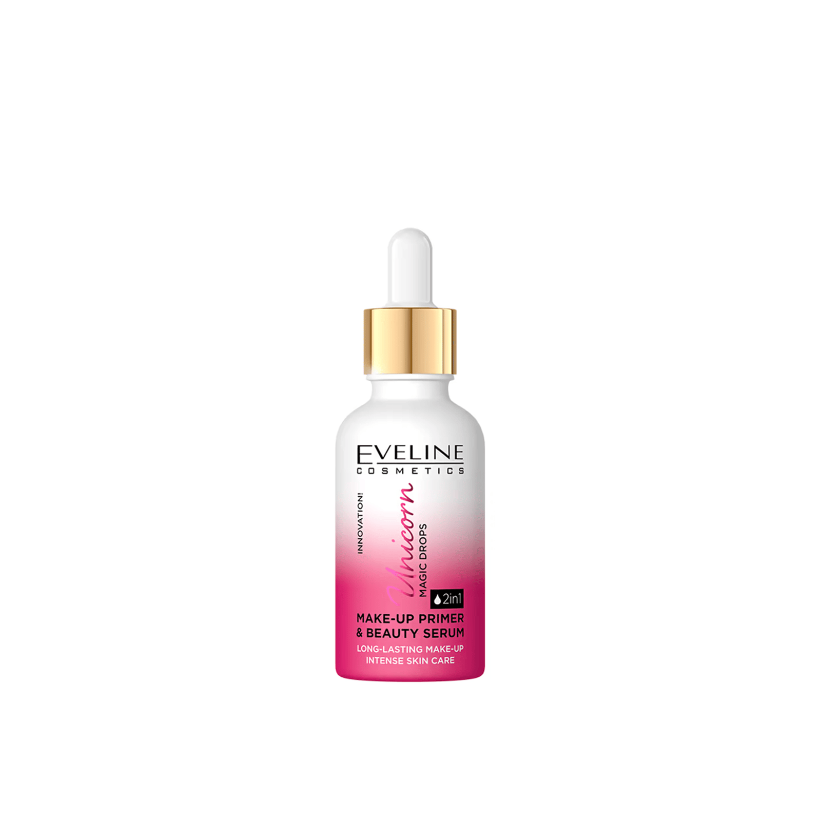 Eveline Cosmetics Unicorn Magic Drops Primer de Maquilhagem & Sérum de Beleza 2-Em-1 30ml