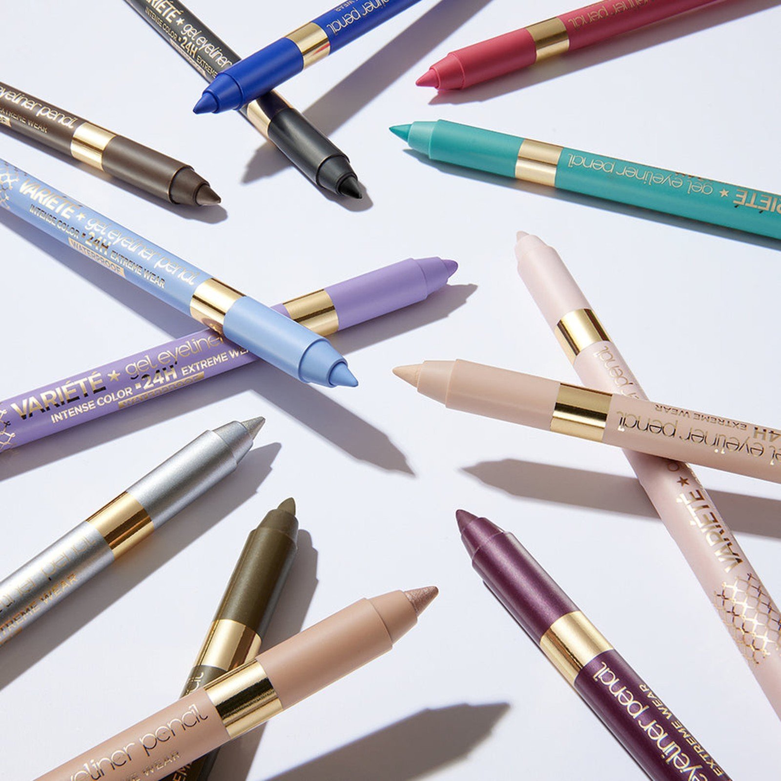 Eveline Cosmetics Variété Gel Eyeliner Pencil 24h Waterproof 13 Blue Sky