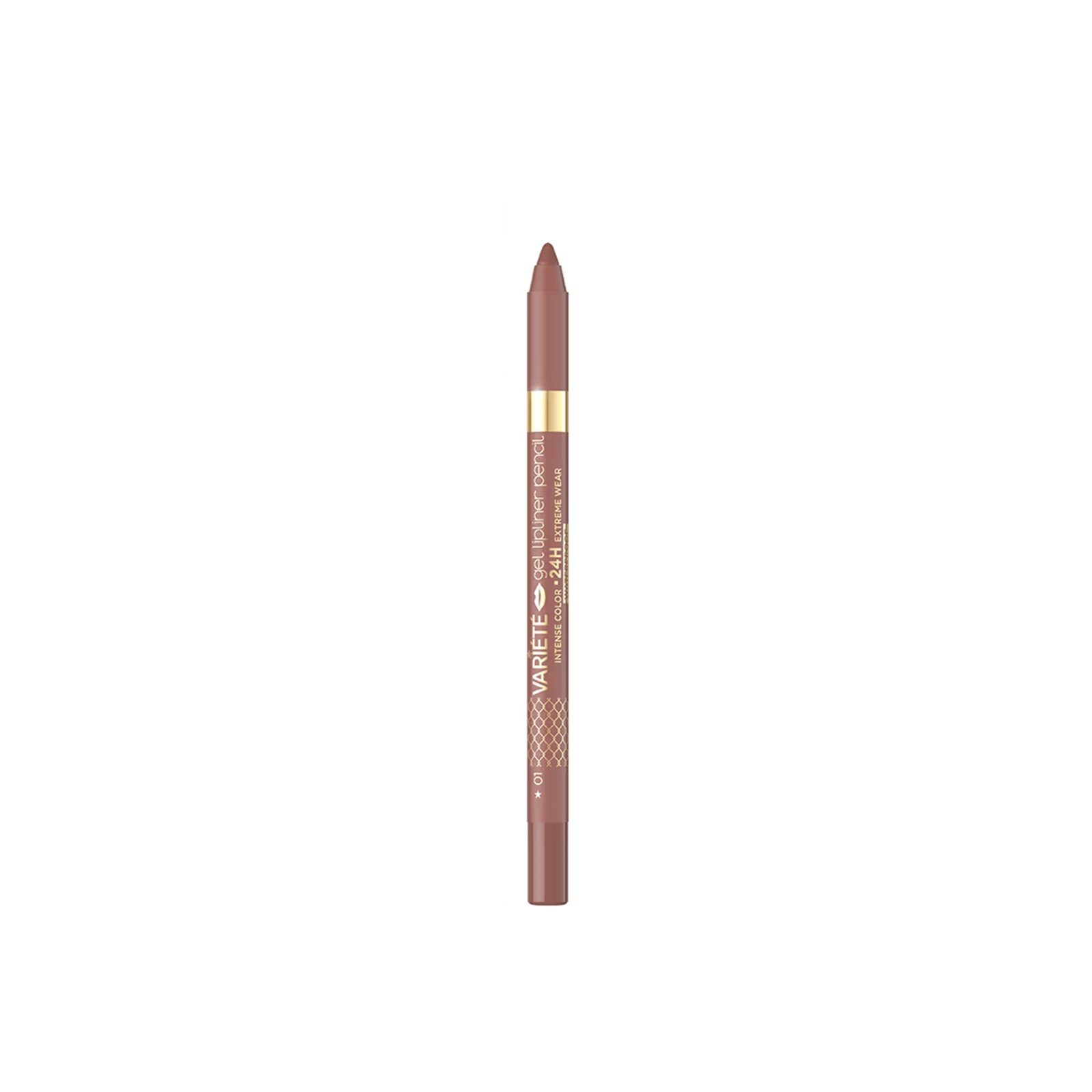 Eveline Cosmetics Variété Crayon Gel Contour des Lèvres 24h Waterproof 01 Nude