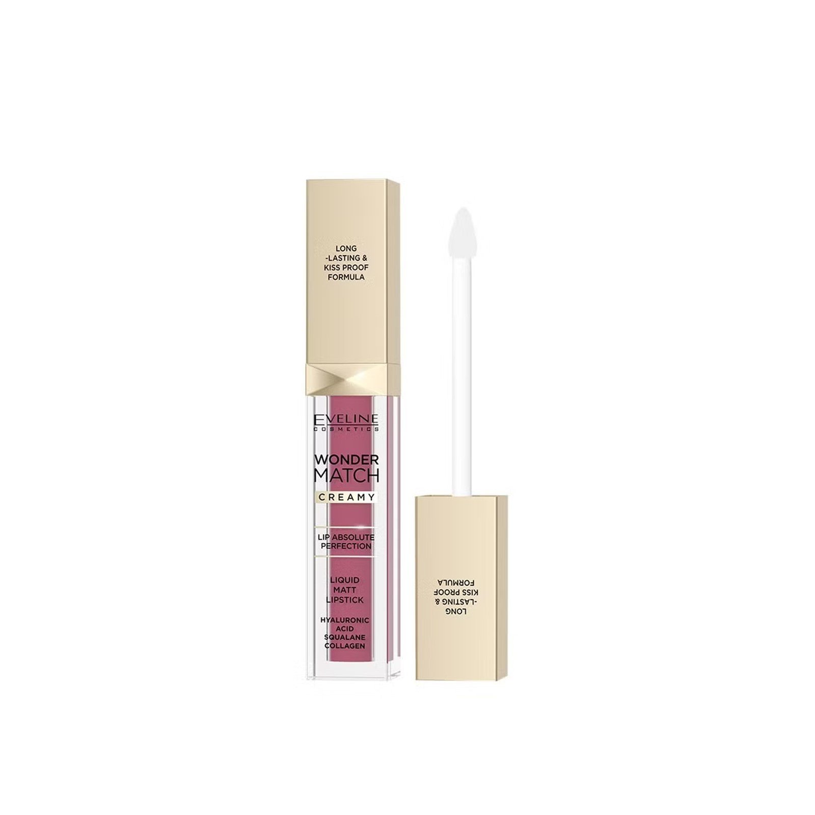 Eveline Cosmetics Wonder Match أحمر شفاه سائل كريمي مطفي