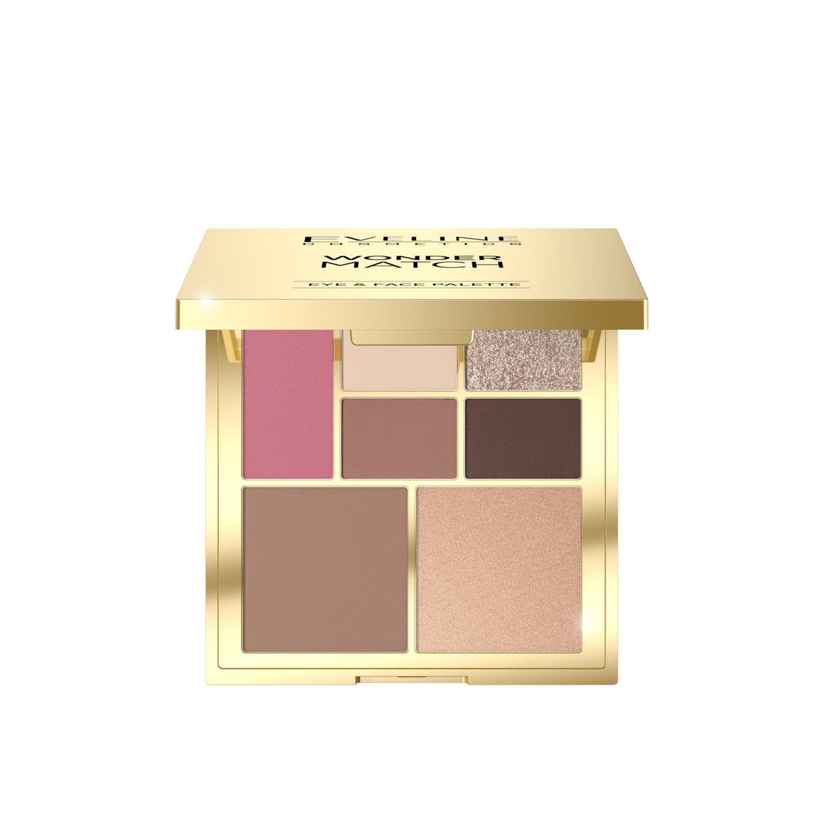 Eveline Cosmetics Wonder Match لوحة العيون والوجه 14g
