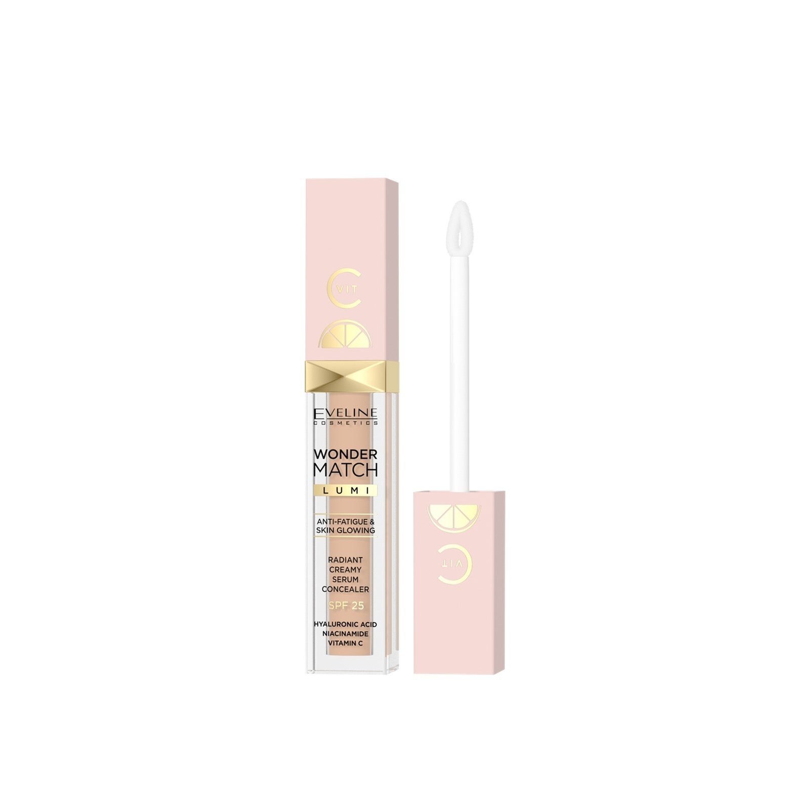 Eveline Cosmetics Wonder Match Lumi Radiant Creamy Serum Concealer SPF25 20 Nude 6.8ml