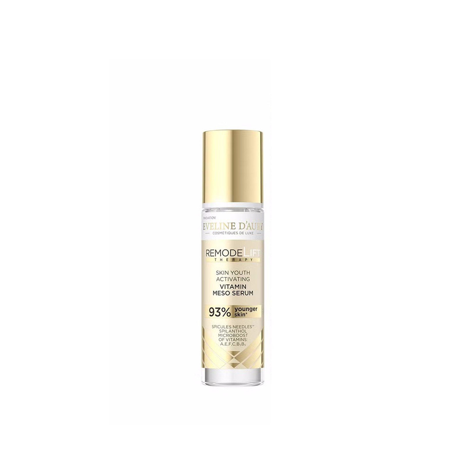 Eveline D'Aury RemodeLift Therapy Skin Youth Activating Vitamin Meso-Serum 30ml