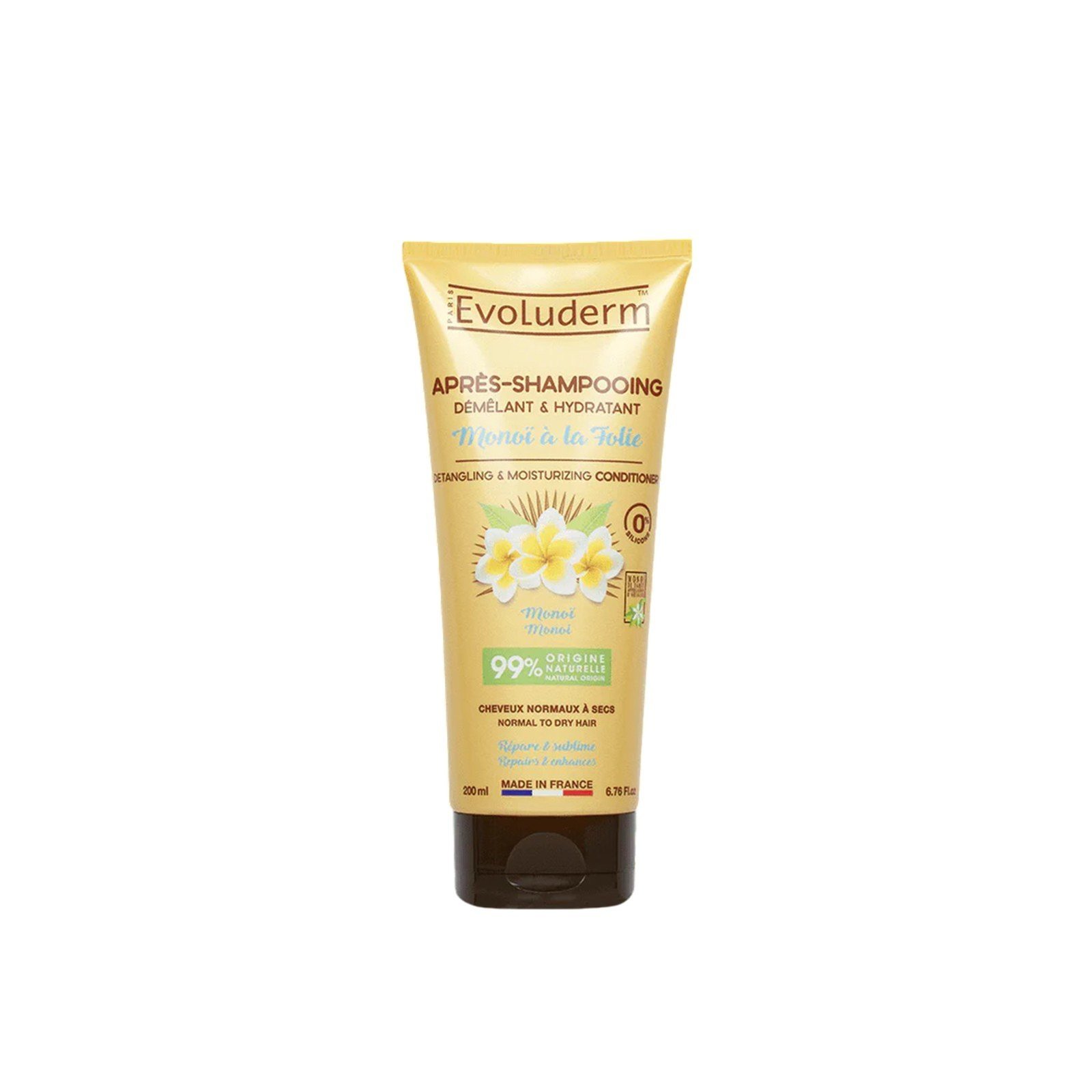 Evoluderm Monoï à la Folie Detangling & Moisturizing Conditioner 200ml