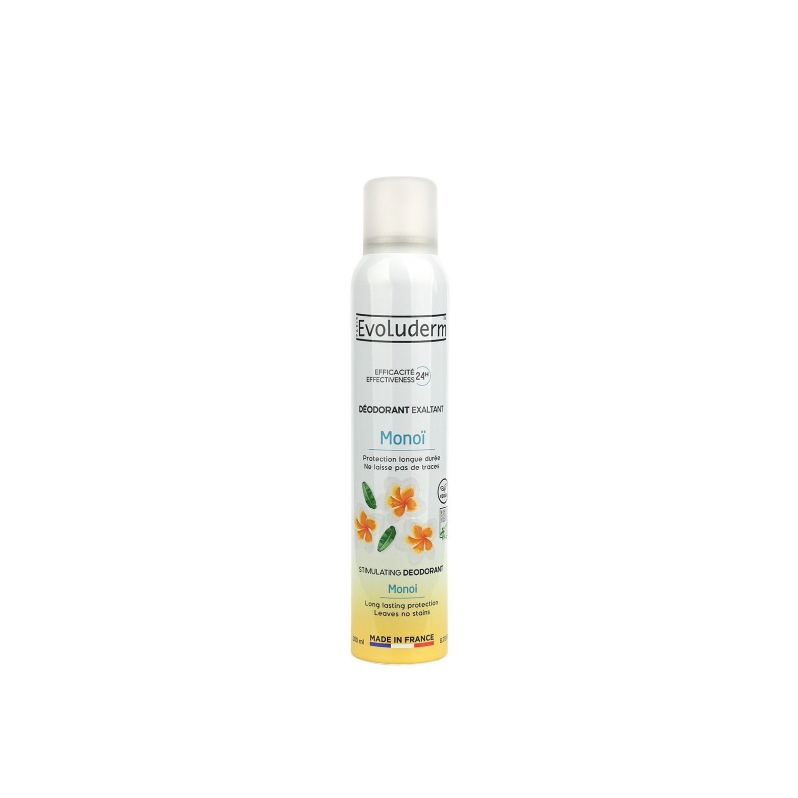 Evoluderm Monoï à la Folie Stimulující Deodorant 200ml