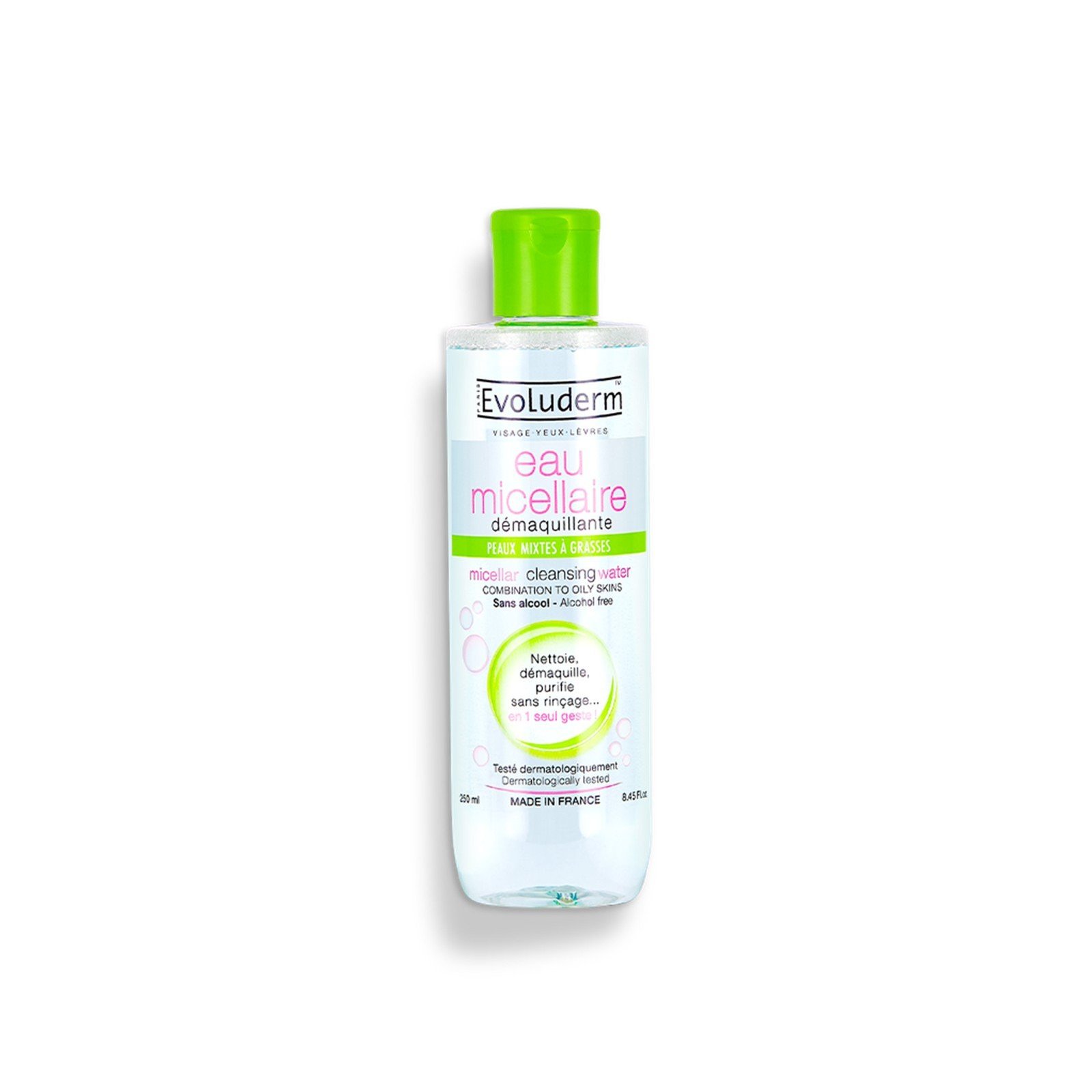 Evoluderm Rensende Micellært Vann 250ml