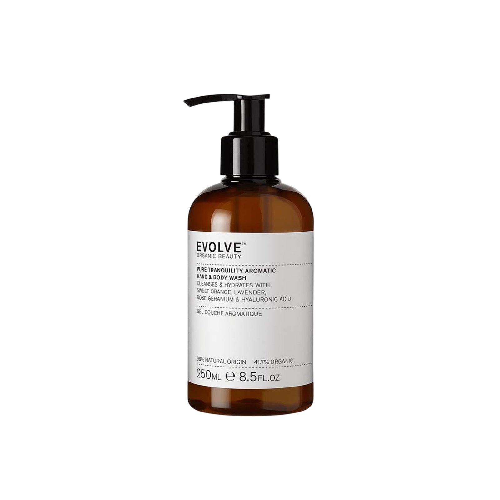 Evolve Pure Tranquility Aromatic Hand & Body Wash 250ml