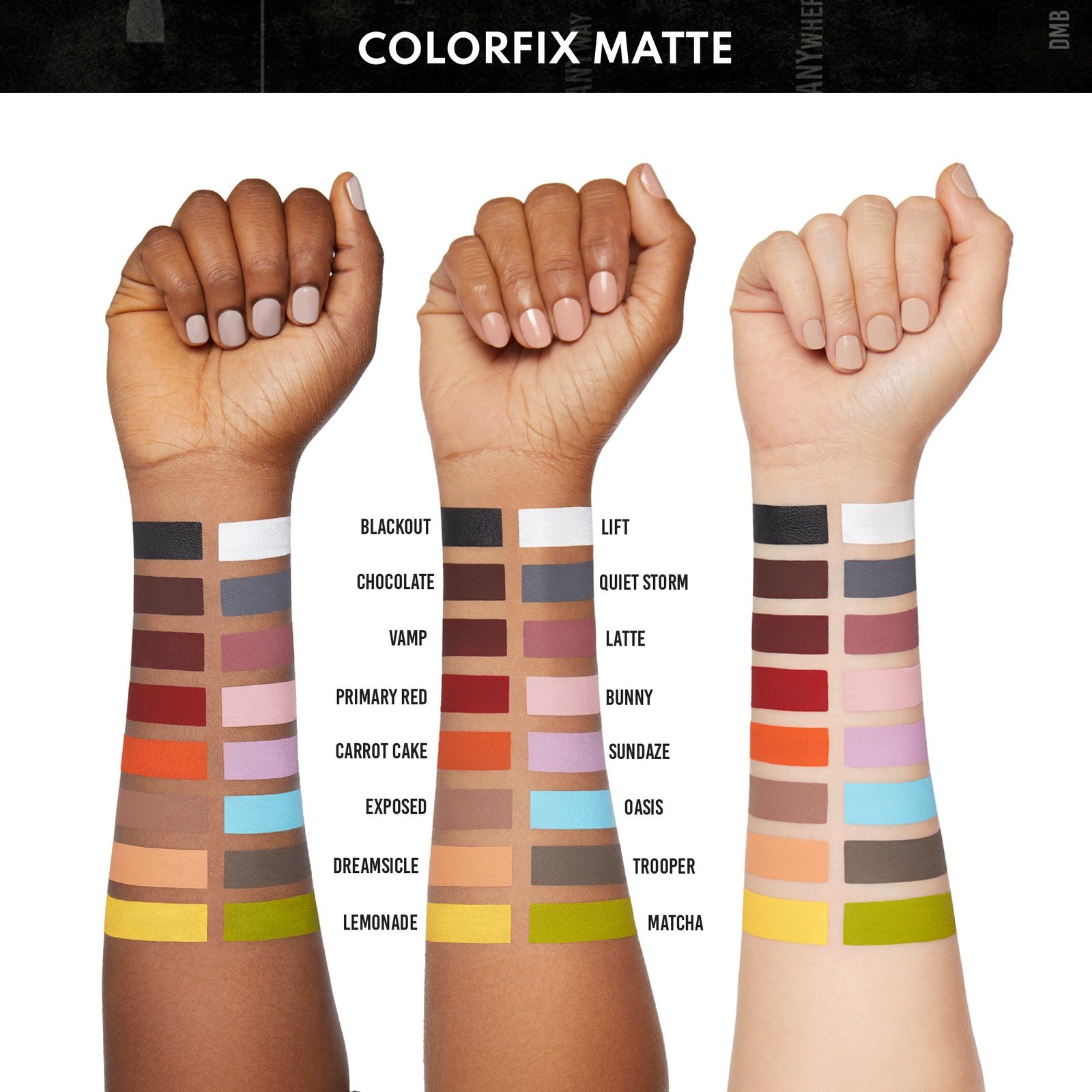 Danessa Myricks Beauty Colorfix Mattes Waterproof Matte Liquid Pigment Exposed 10ml