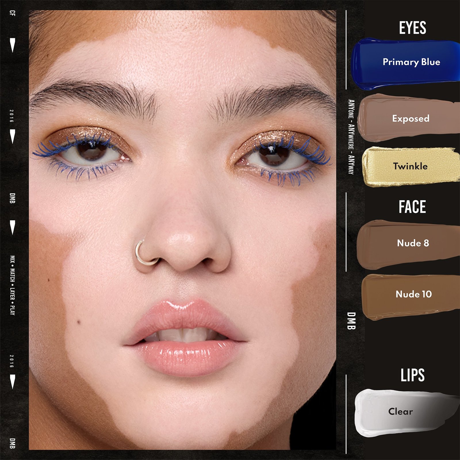 Danessa Myricks Beauty Colorfix Mattes Waterproof Matte Liquid Pigment Exposed 10ml