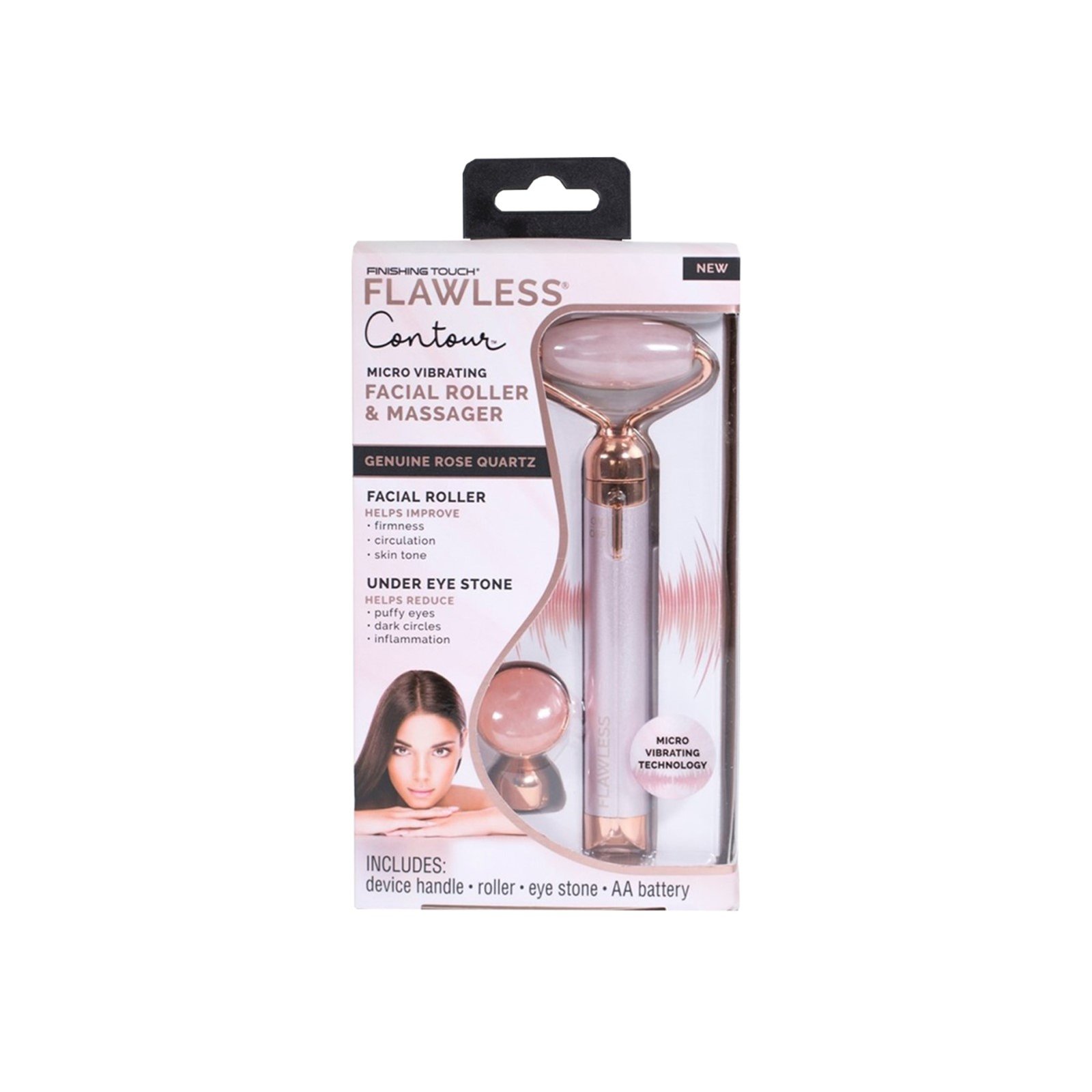 Finishing Touch Flawless™ Rodillo Facial y Masajeador de Contorno