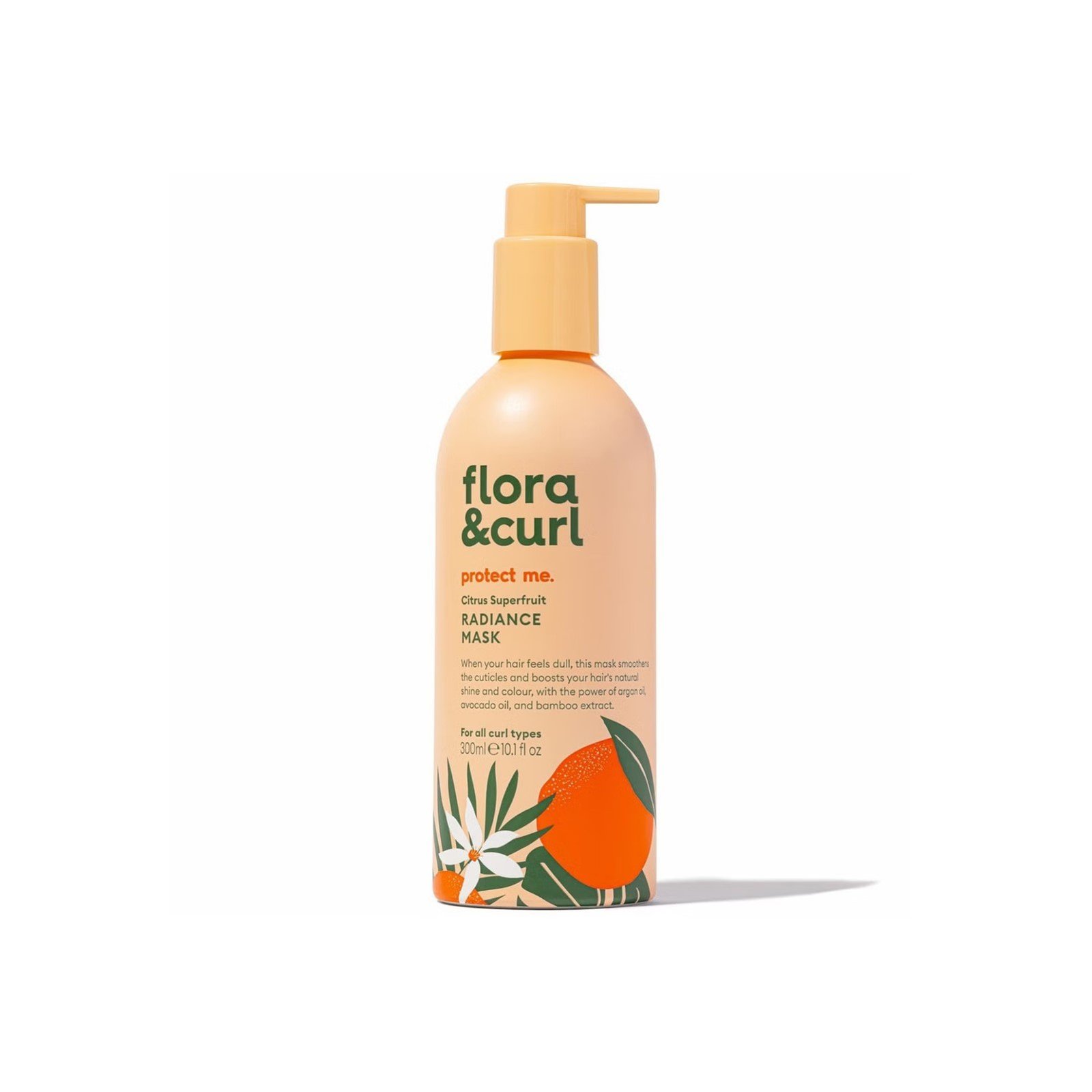 Flora & Curl protect me. Citrus Superfruit Radiance Mask 300ml
