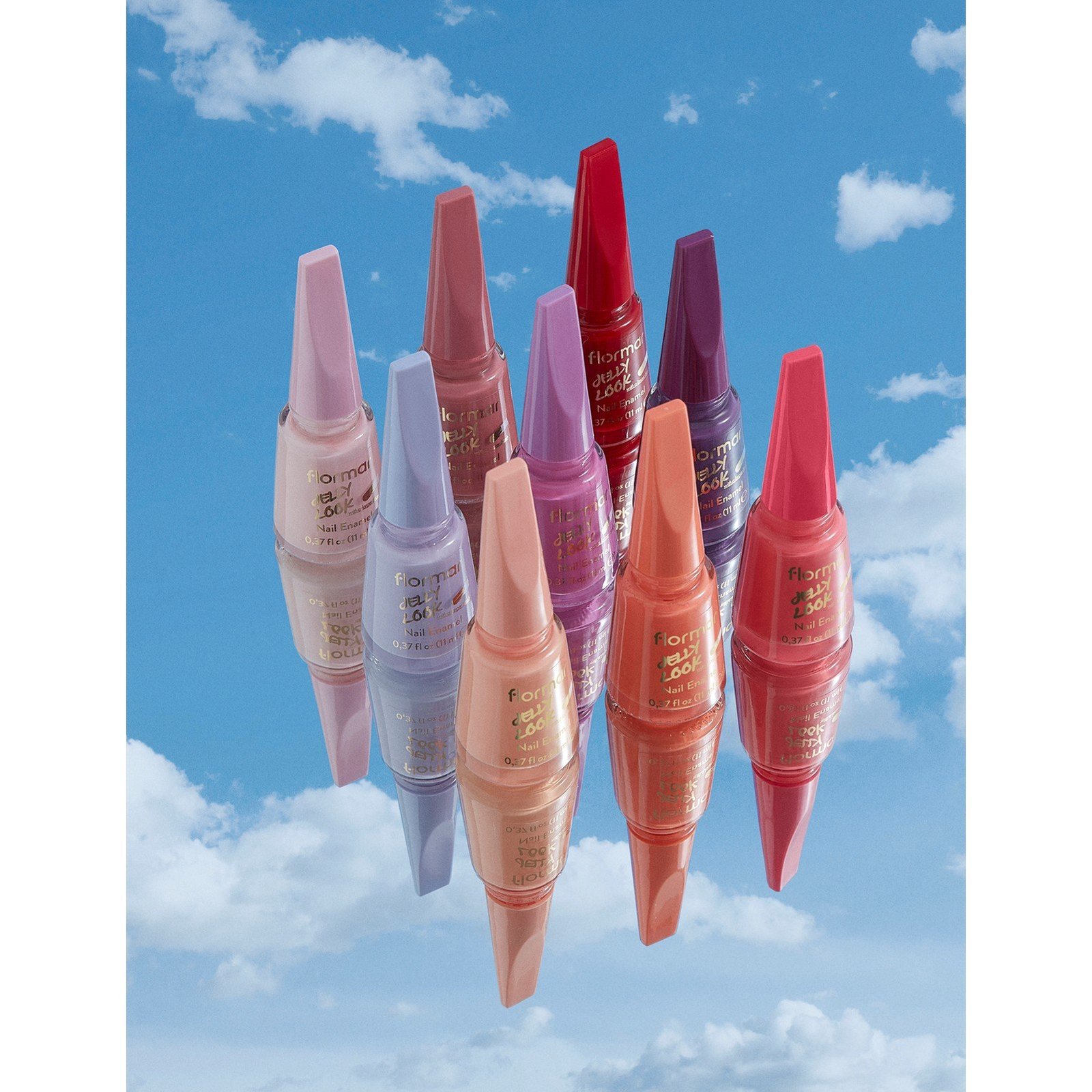 Flormar Jelly Look Βερνίκι Νυχιών 02 Salmon Pink 11ml
