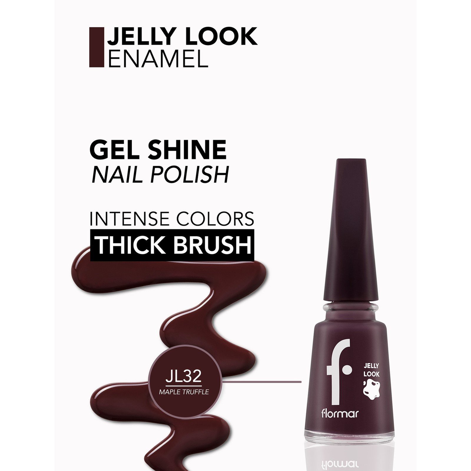 Flormar Jelly Look Esmalte de Uñas 32 Maple Truffle 11ml